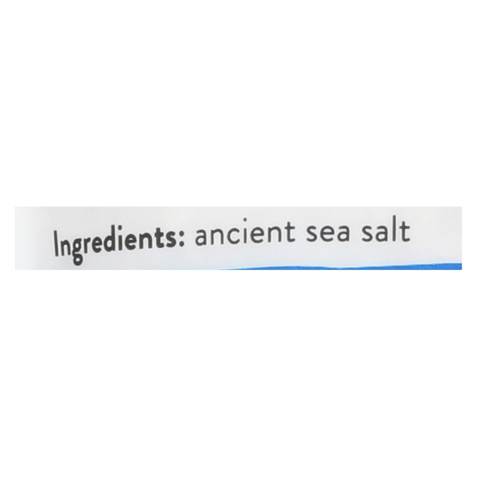 Real Salt Coarse Grind Pouch - Case Of 6 - 16 Oz. - Maras Green