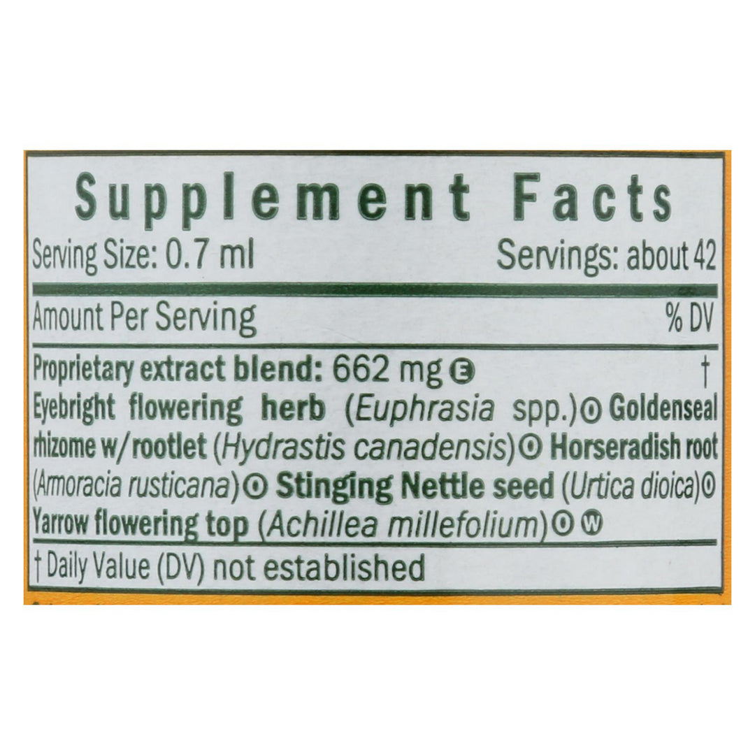 Herb Pharm - Pollen Defense Compound - 1 Each-1 Fz - Maras Green