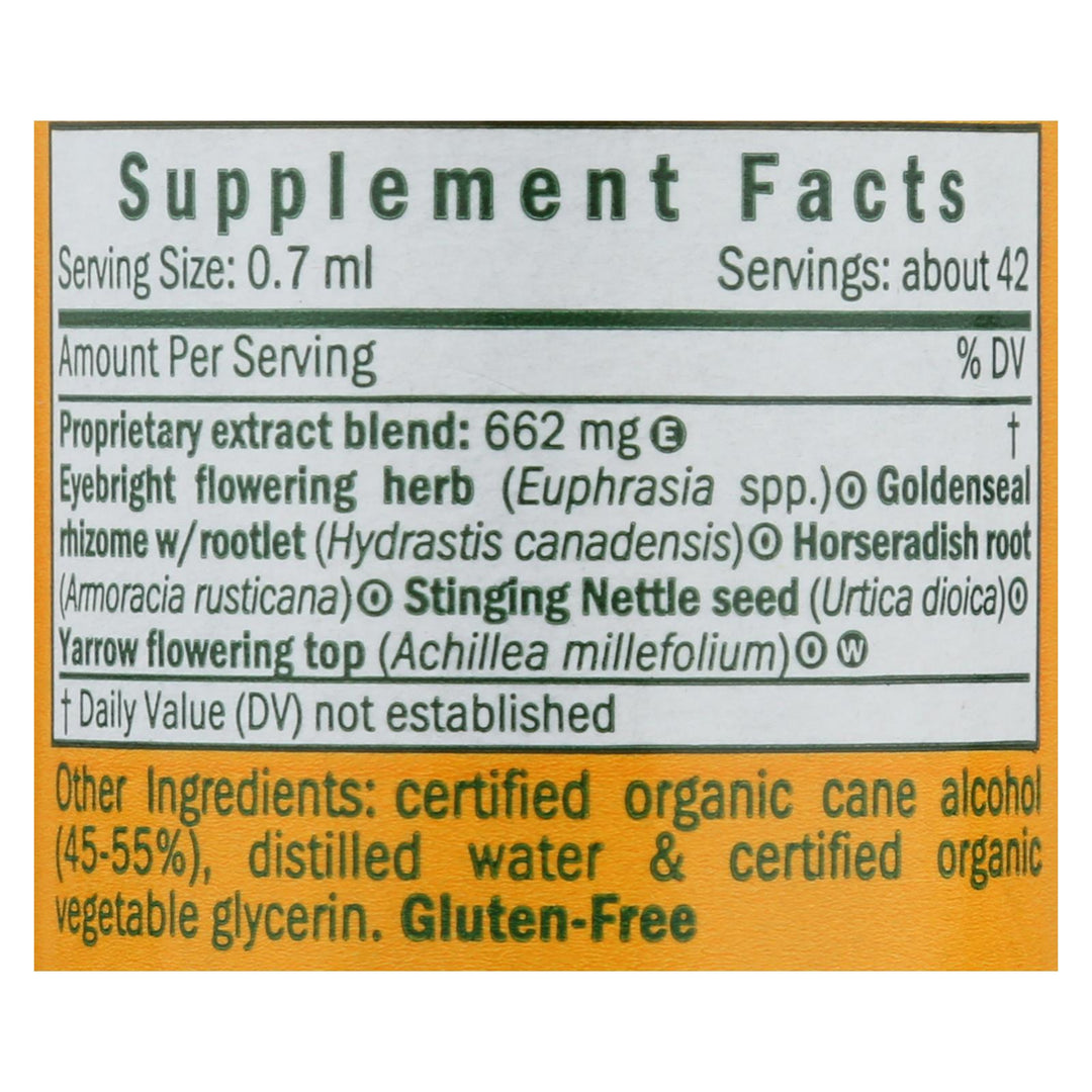 Herb Pharm - Pollen Defense Compound - 1 Each-1 Fz - Maras Green