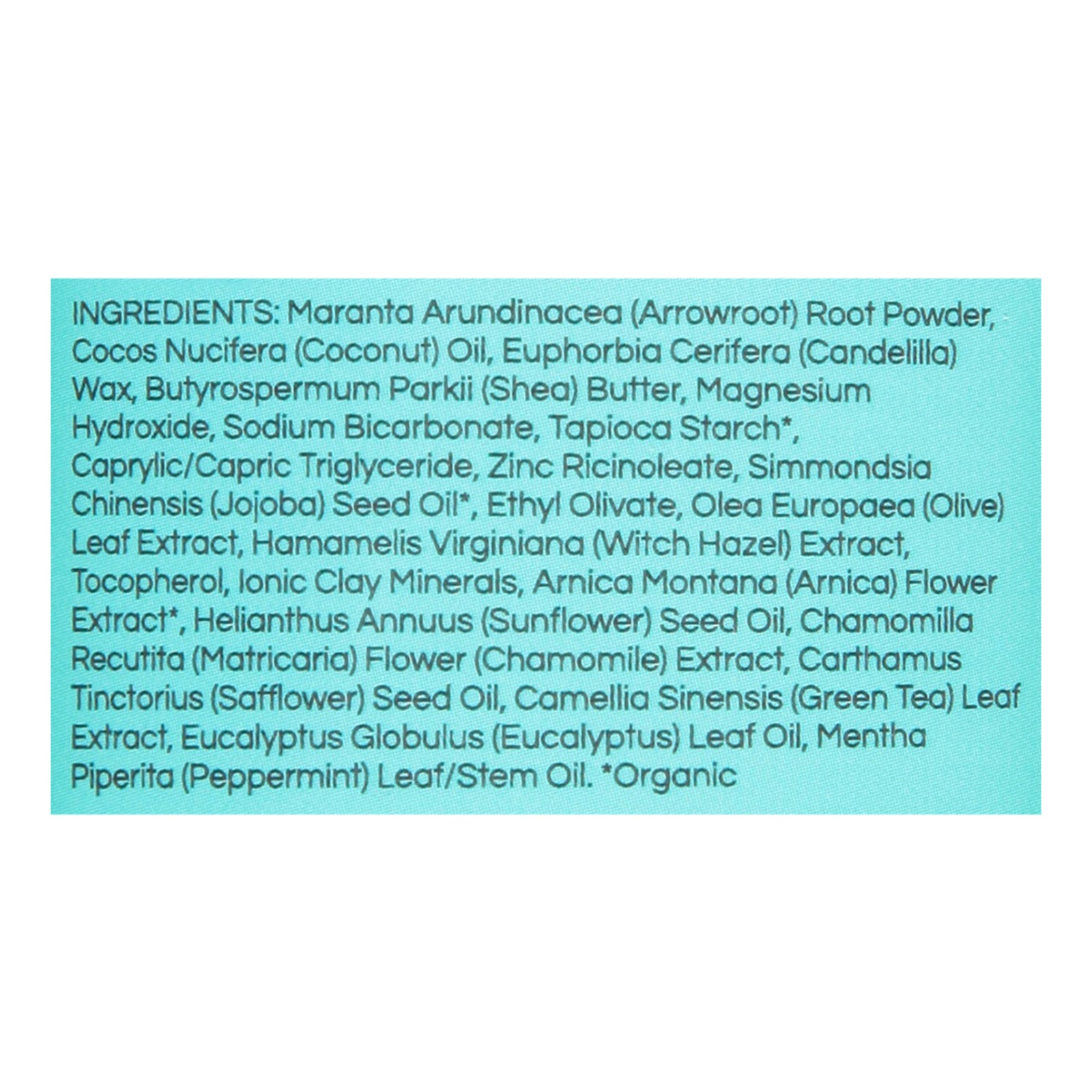 Zion Health - Clydry Deodorant Eucl Mnt/bold - 1 Each - 2.8 Oz - Maras Green