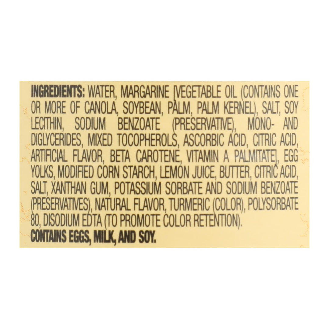 Reese Hollandaise Sauce  - Case Of 12 - 7.5 Oz - Maras Green