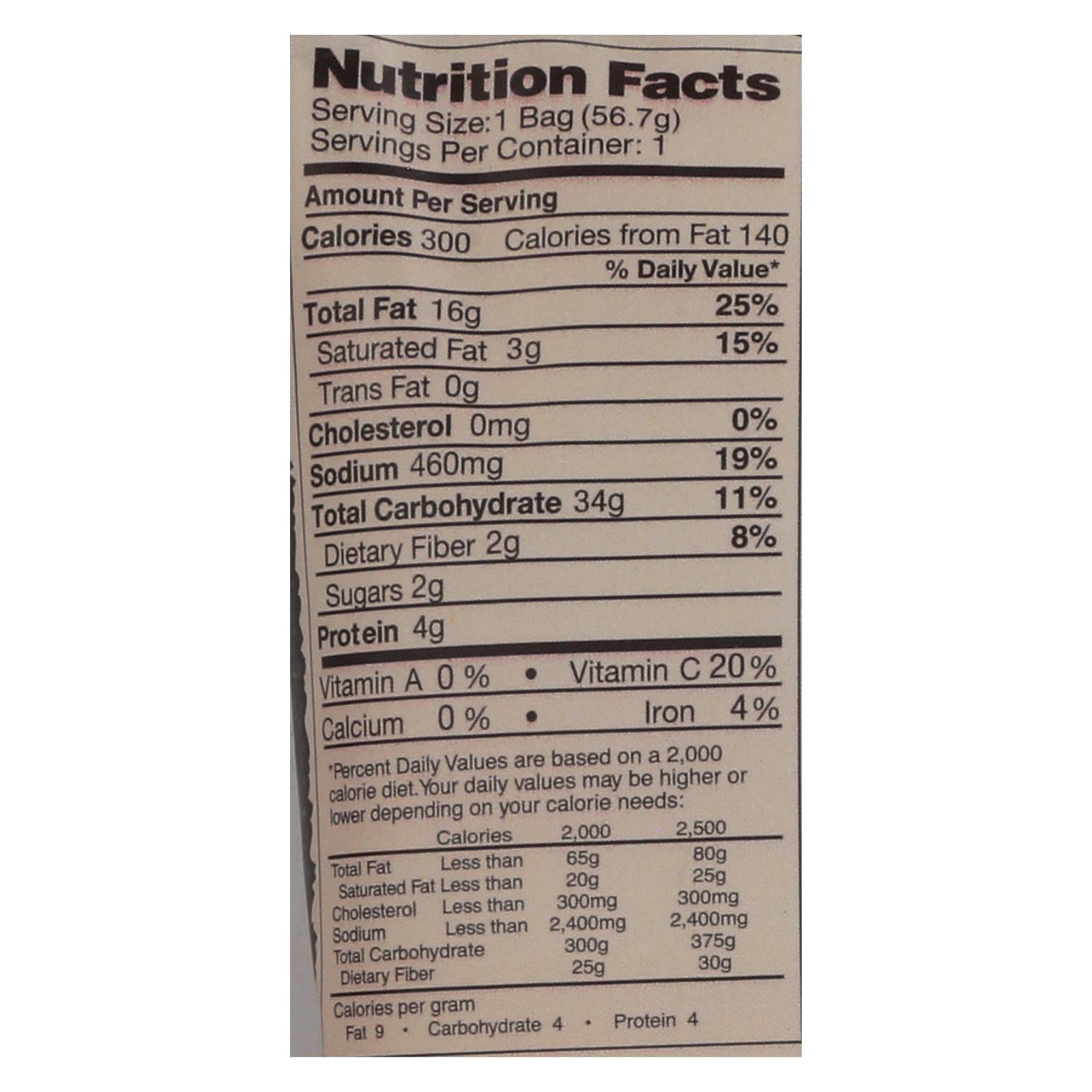 Dirty Chips - Potato Chips - Cracked Pepper And Salt - Case Of 25 - 2 Oz - Maras Green