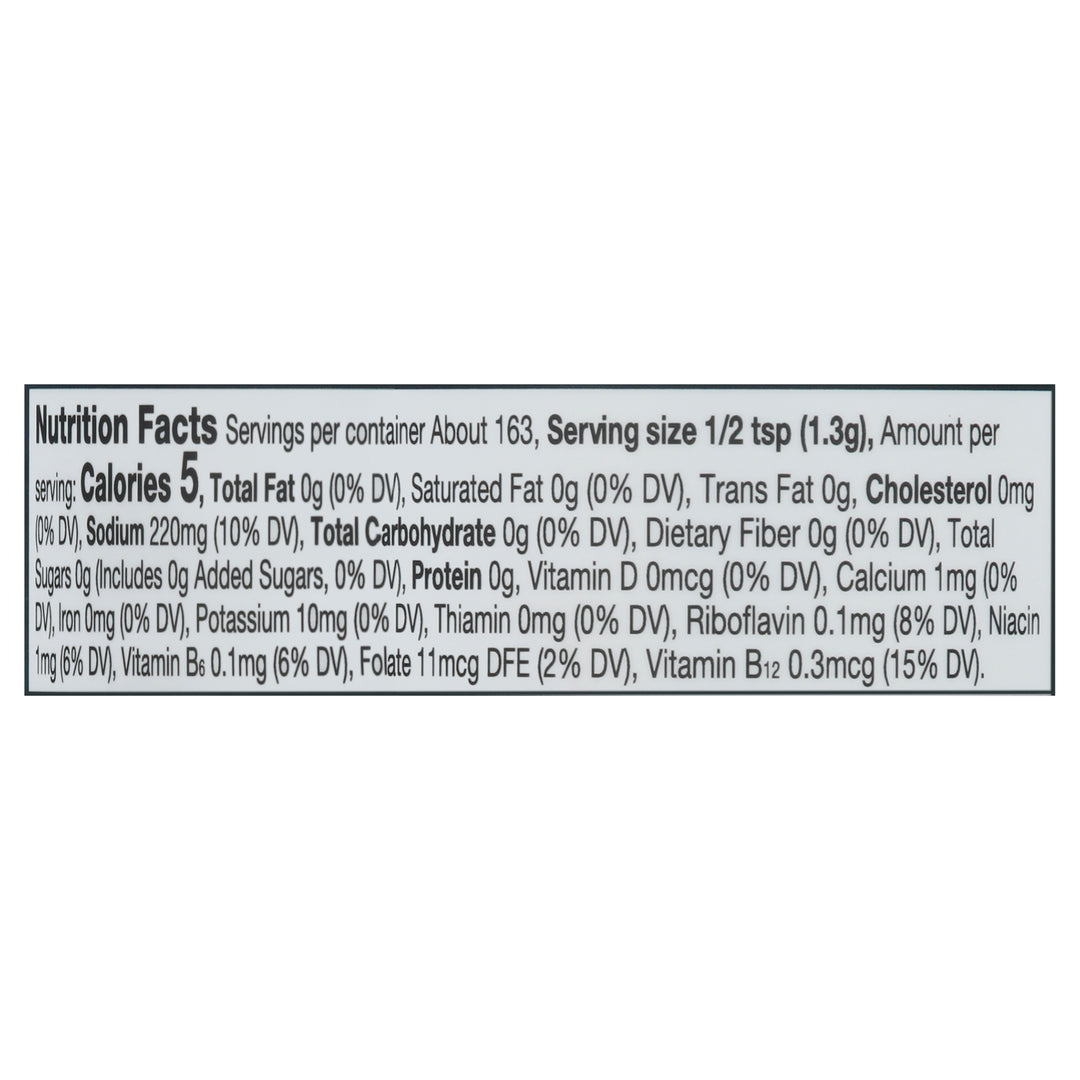 Frontier Natural Products Coop - Yst Prem Nutrnl Slt&vngr - 1 Each-7.51 Oz - Maras Green