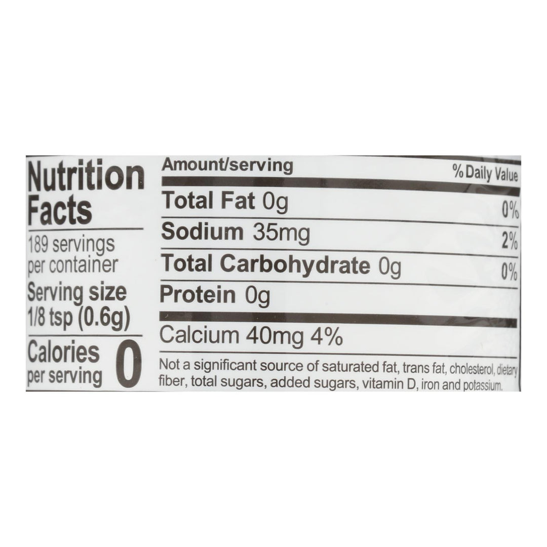 Rumford Baking Powder - Reduced Sodium - Case Of 24 - 4 Oz. - Maras Green