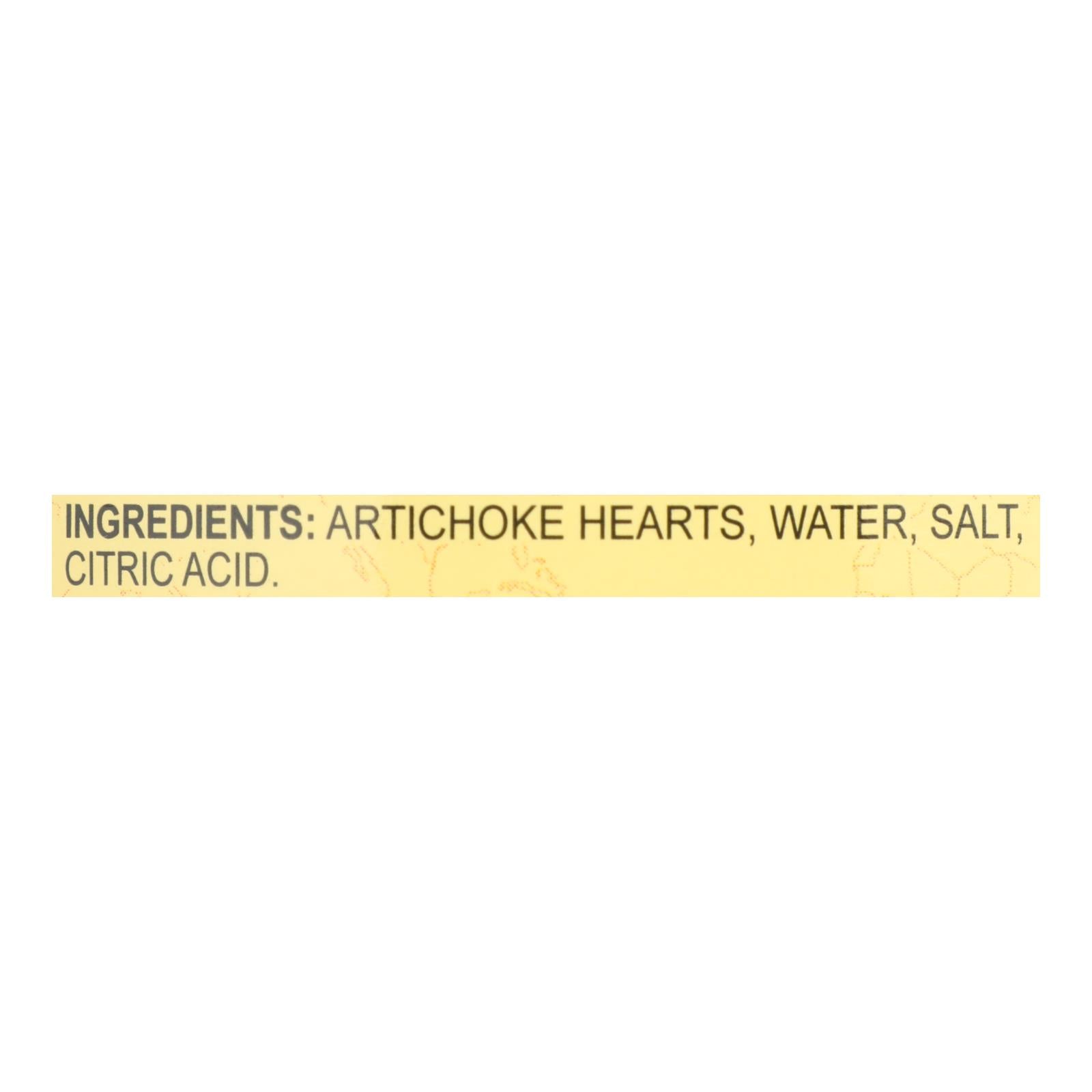 Reese Artichoke Hearts - Hearty Large - Case Of 12 - 14 Oz. - Maras Green