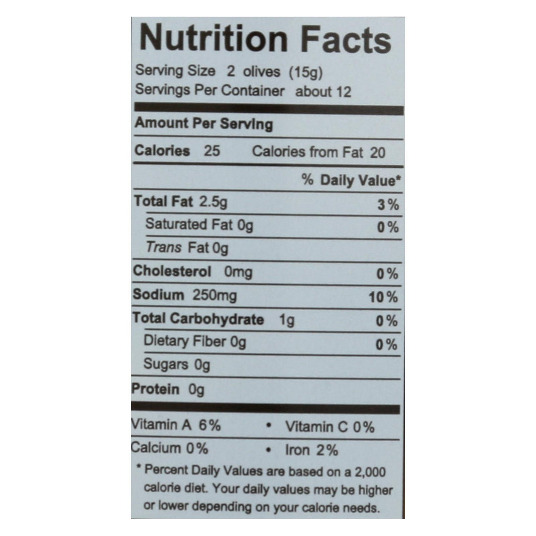 Divina - Green Olives Stuffed With Jalapeno Peppers - Case Of 6 - 7.8 Oz. - Maras Green