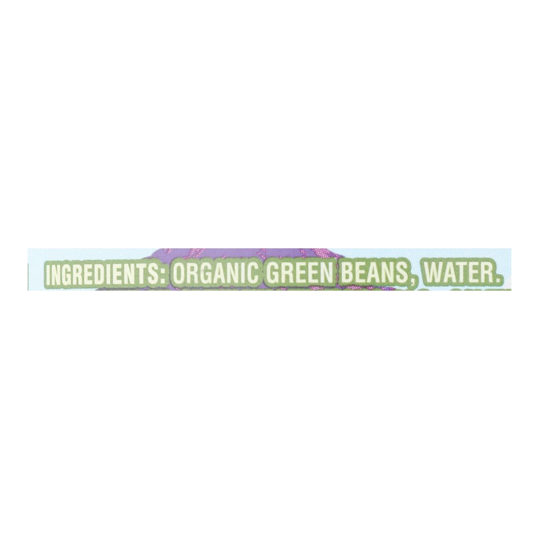 Green Valley Organics - Green Beans French Style - Case Of 12 - 14.25 Oz - Maras Green