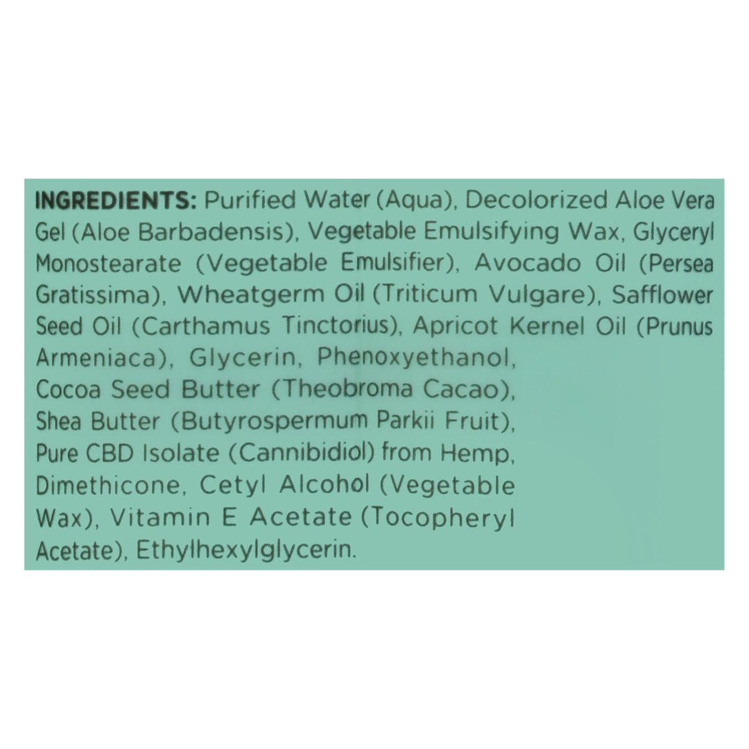 Shikai Products - Cbd Ltn Adv Tcannb 1500mg - 1 Each-6 Fz - Maras Green