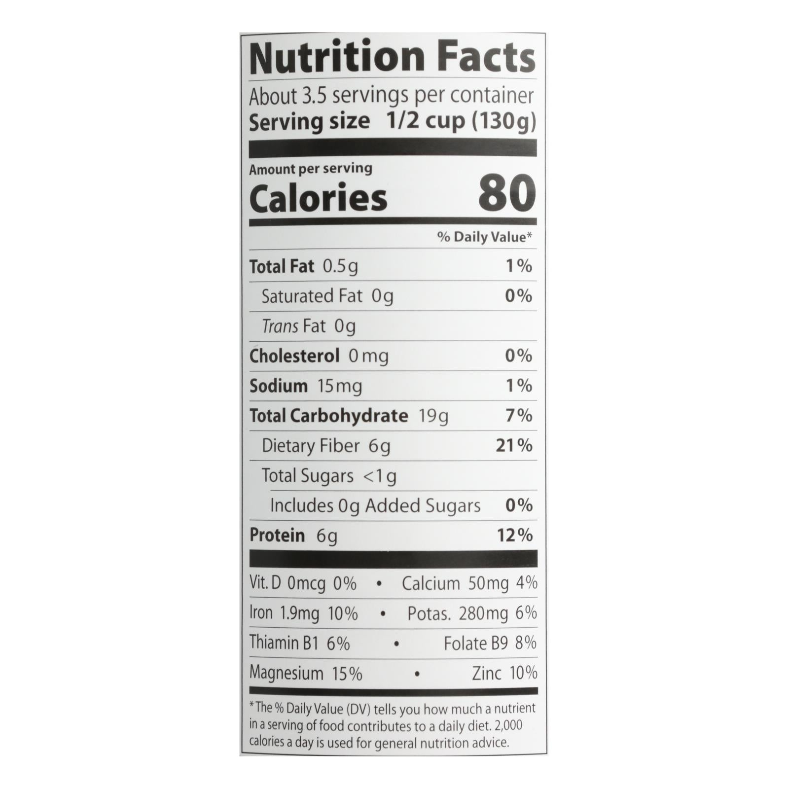 Eden Foods Organic Black Beans - Case Of 12 - 15 Oz. - Maras Green