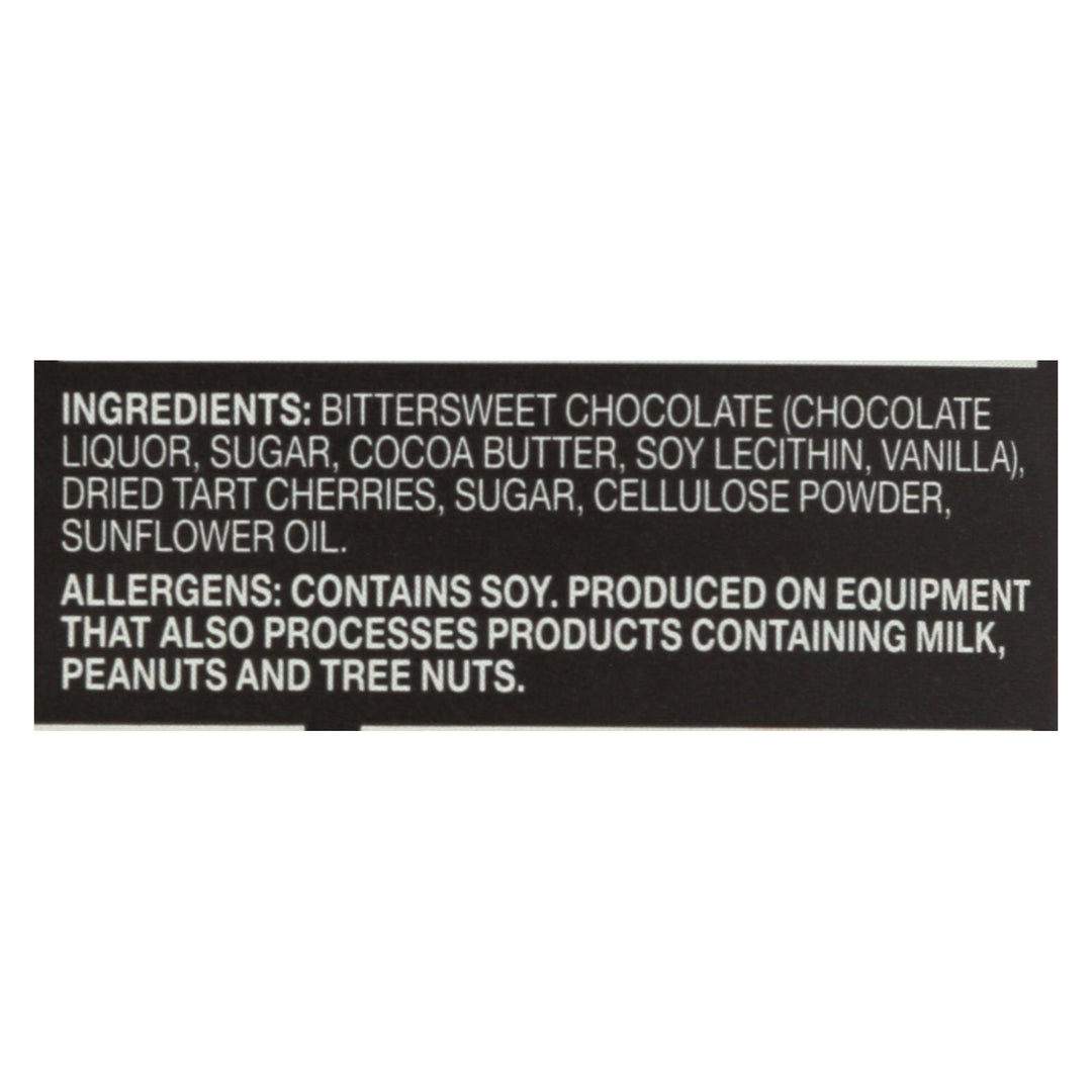 Endangered Species Natural Chocolate Bars - Dark Chocolate - 72 Percent Cocoa - Cherries - 3 Oz Bars - Case Of 12 - Maras Green