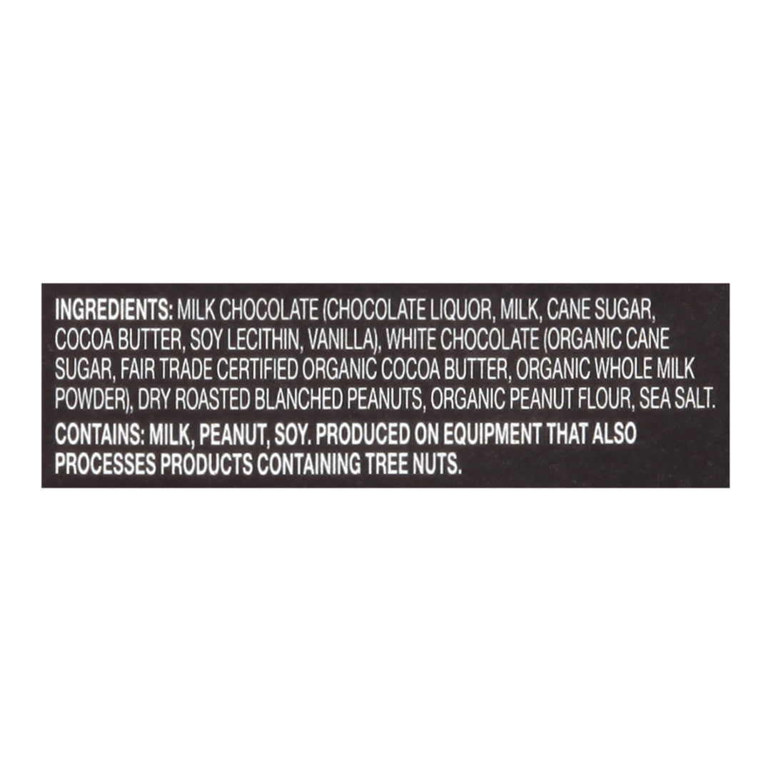 Endangered Species Chocolate - Chocolate Bar Milk Peanut Butter Fdg Carbu - Case Of 12 - 3 Oz - Maras Green