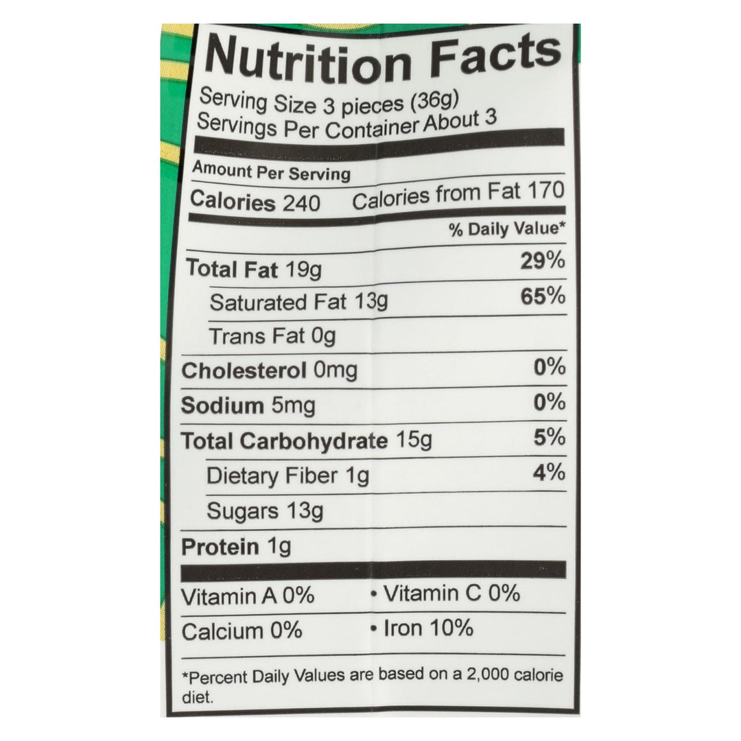 Alter Eco Americas Dark Chocolate Truffles - Mint Creme - Case Of 8 - 4.2 Oz. - Maras Green