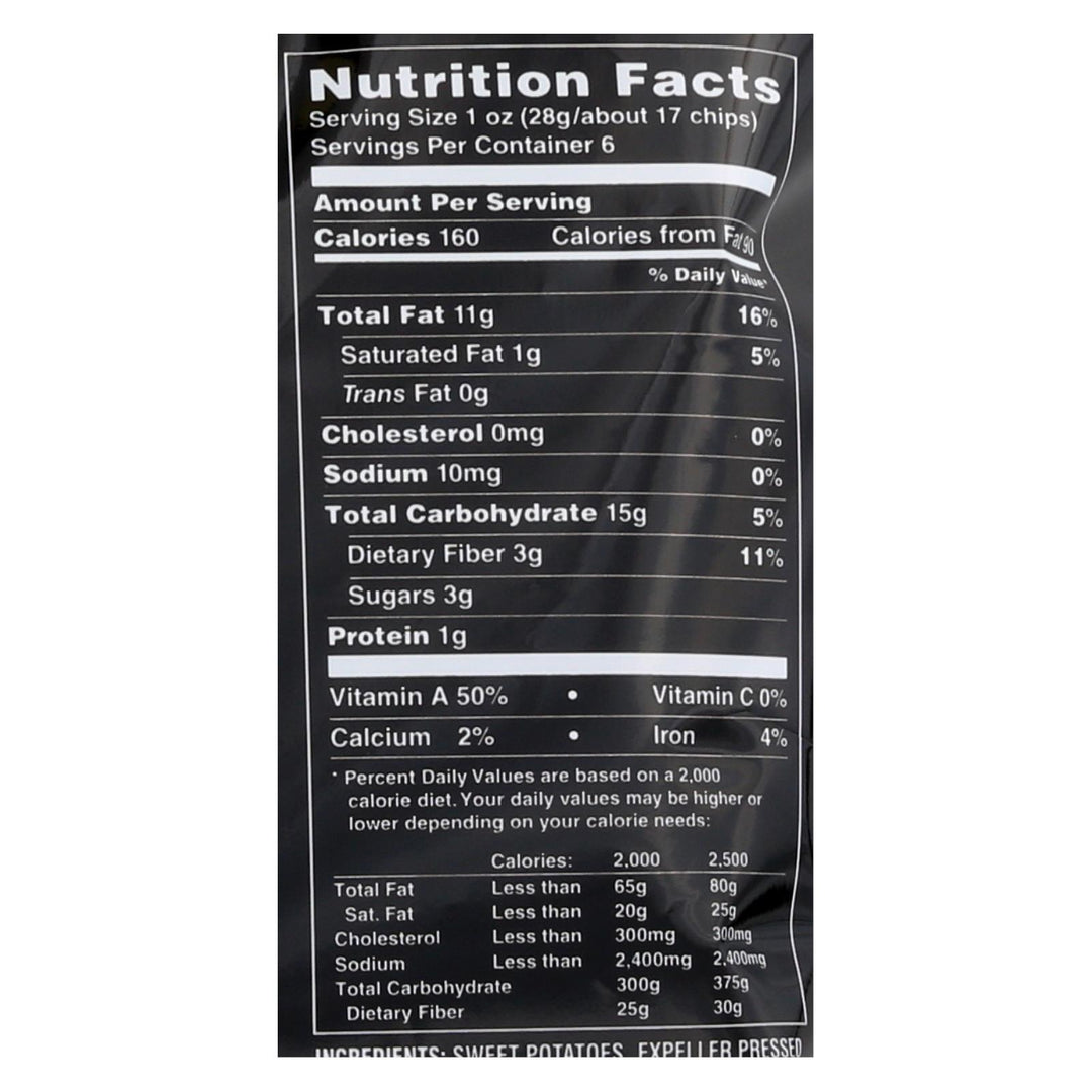 Terra Chips - Chip Sweet Potato Plain - Case Of 12 - 5 Ounces - Maras Green