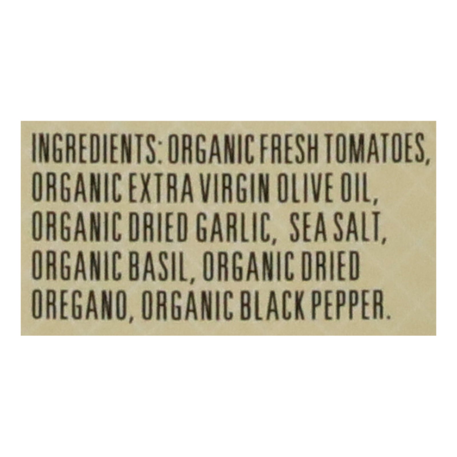 Lucini Italia - Sauce Organic Roasted Garlic Marinara - Case Of 6 - 24 Ounce - Maras Green