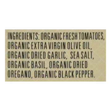 Lucini Italia - Sauce Organic Roasted Garlic Marinara - Case Of 6 - 24 Ounce - Maras Green