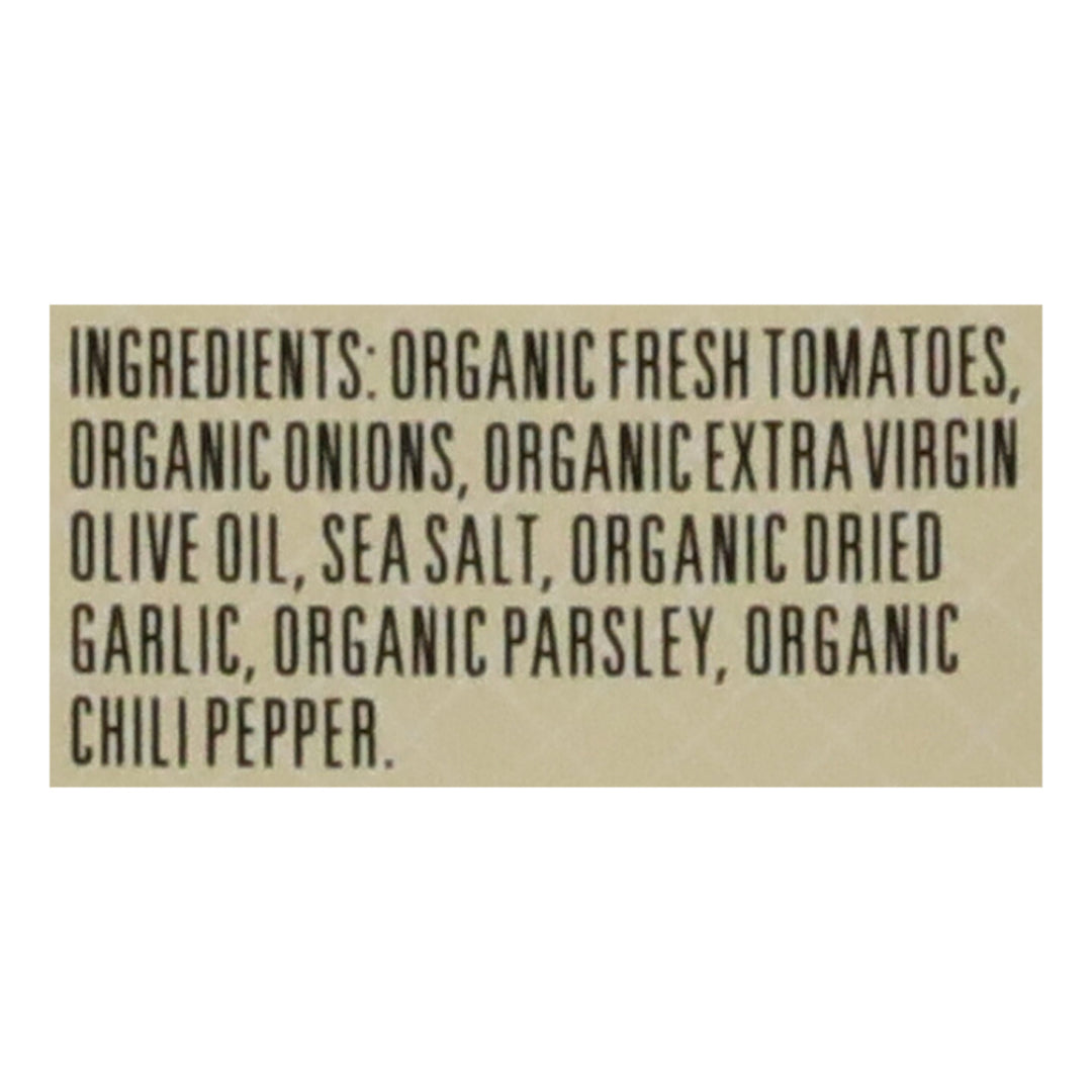 Lucini Italia - Pasta Sauce Organic Spicy Tuscan - Case Of 6 - 24 Fluid Ounces - Maras Green