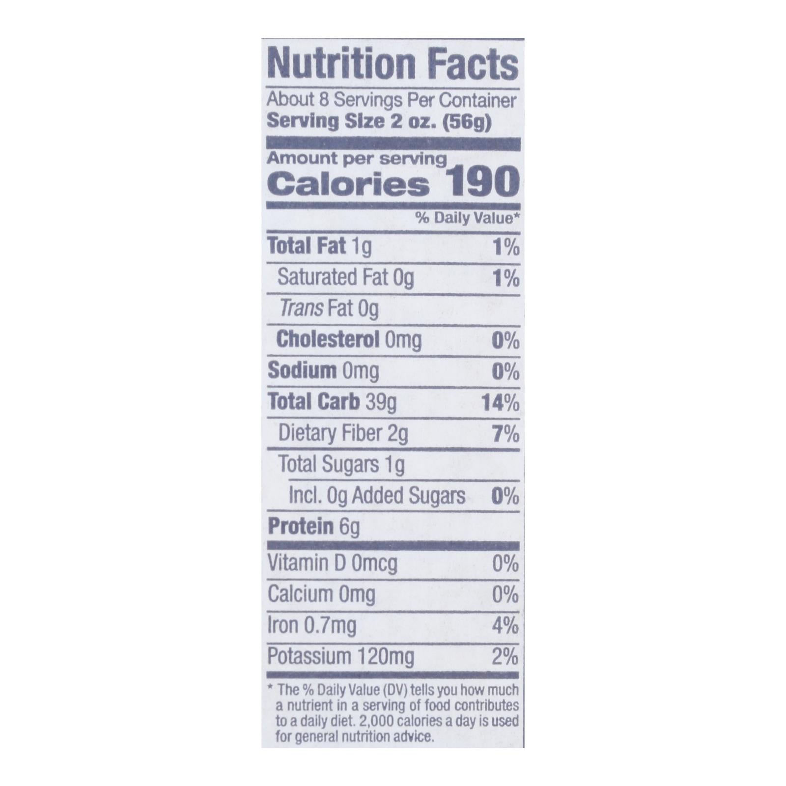 Delallo - Pasta Orzo Number 65 - Case Of 12 - 16 Ounces - Maras Green