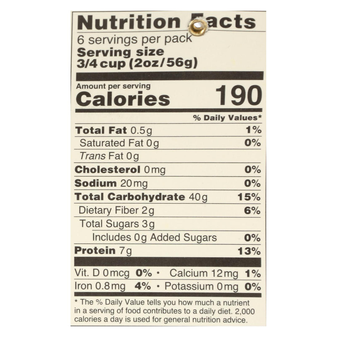 Seggiano - Pasta Organic Linguini - Case Of 6 - 13.2 Ounces - Maras Green