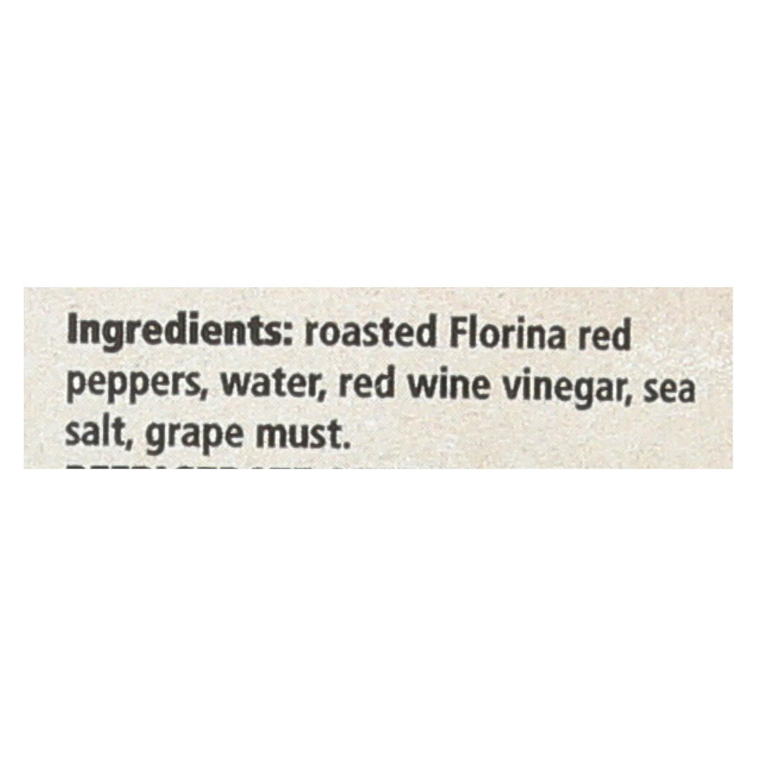 Divina - Peppers Red Roasted - Case Of 6 - 16.2 Ounces - Maras Green