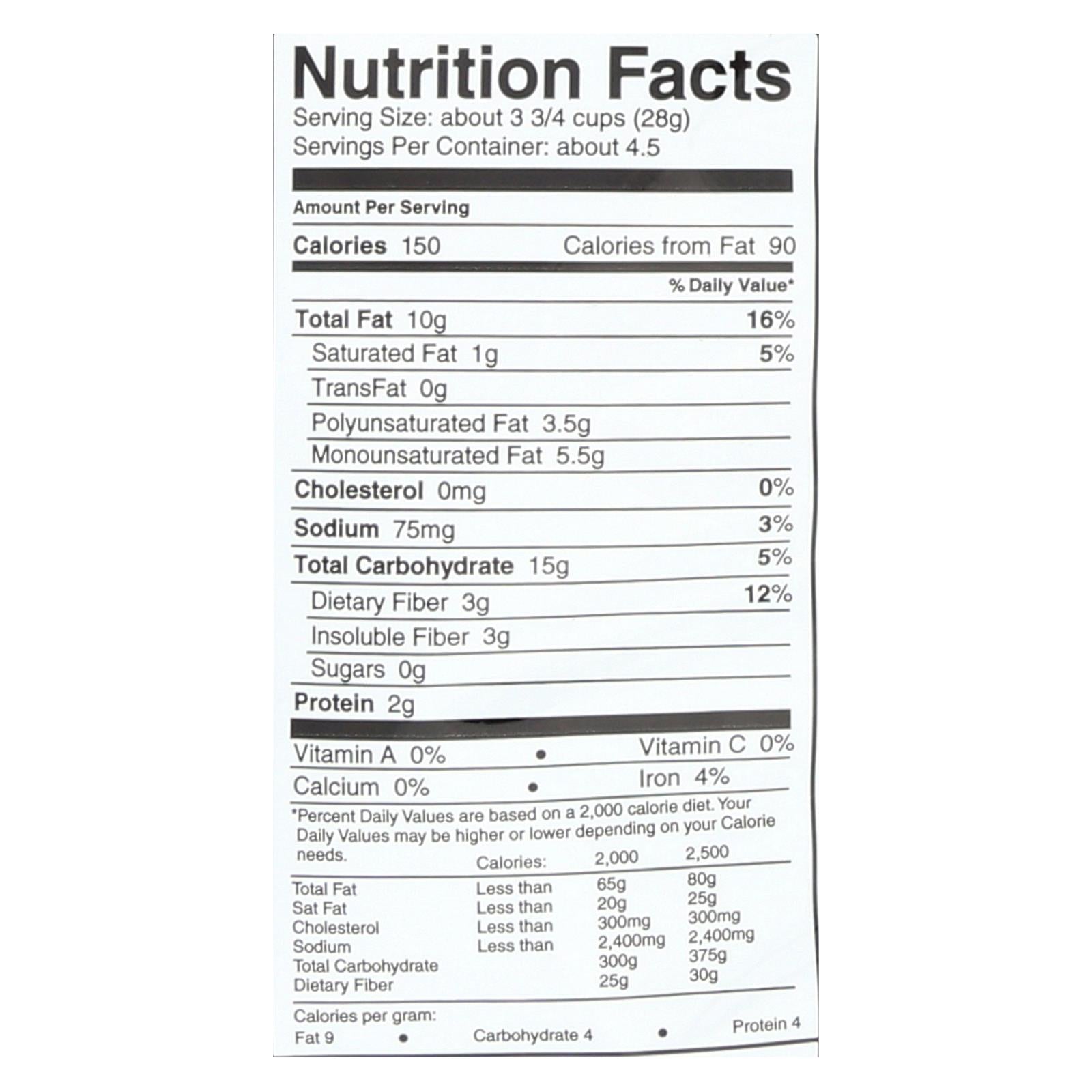 Skinny Pop Popcorn - Original - Case Of 12 - 4.4 Oz. - Maras Green