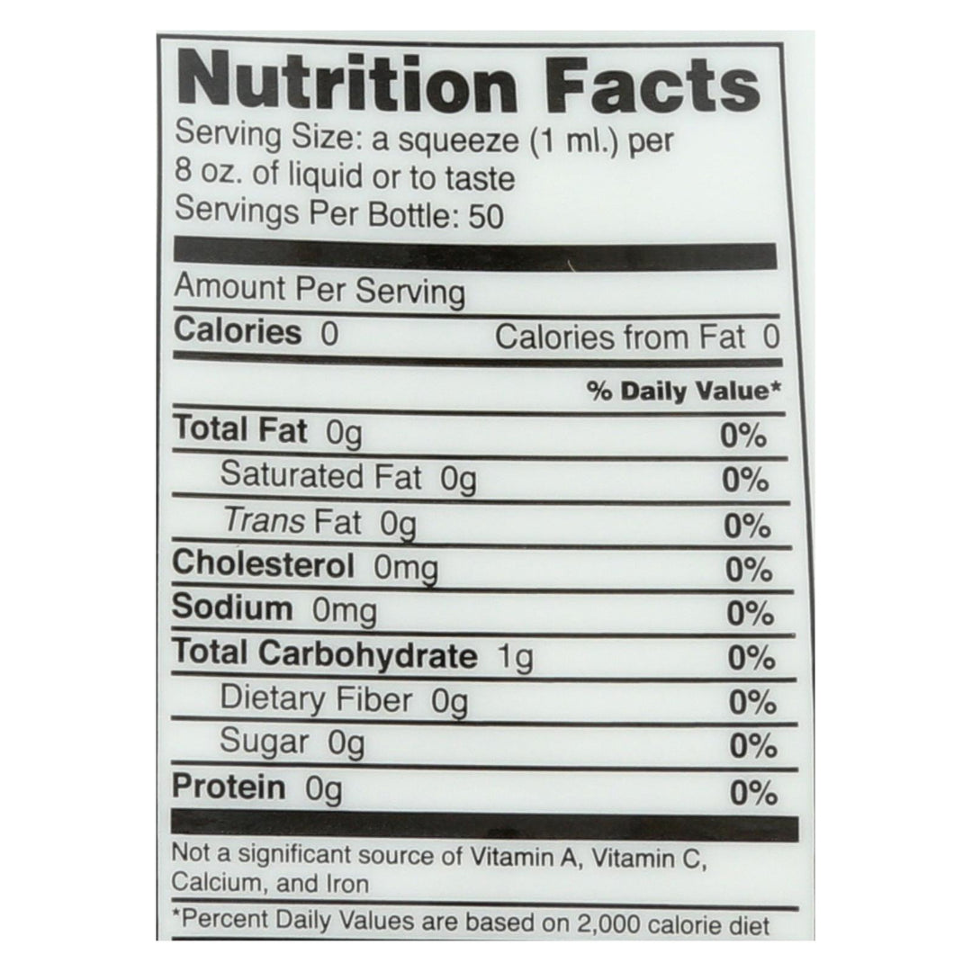 Sweet Leaf Sweet Drops - Stevia Clear - 1.7 Oz - Maras Green