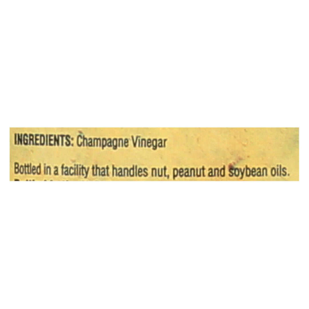 Napa Valley Naturals Champagne Reserve Wine Vinegar - Vinegar - Case Of 12 - 12.7 Fl Oz. - Maras Green