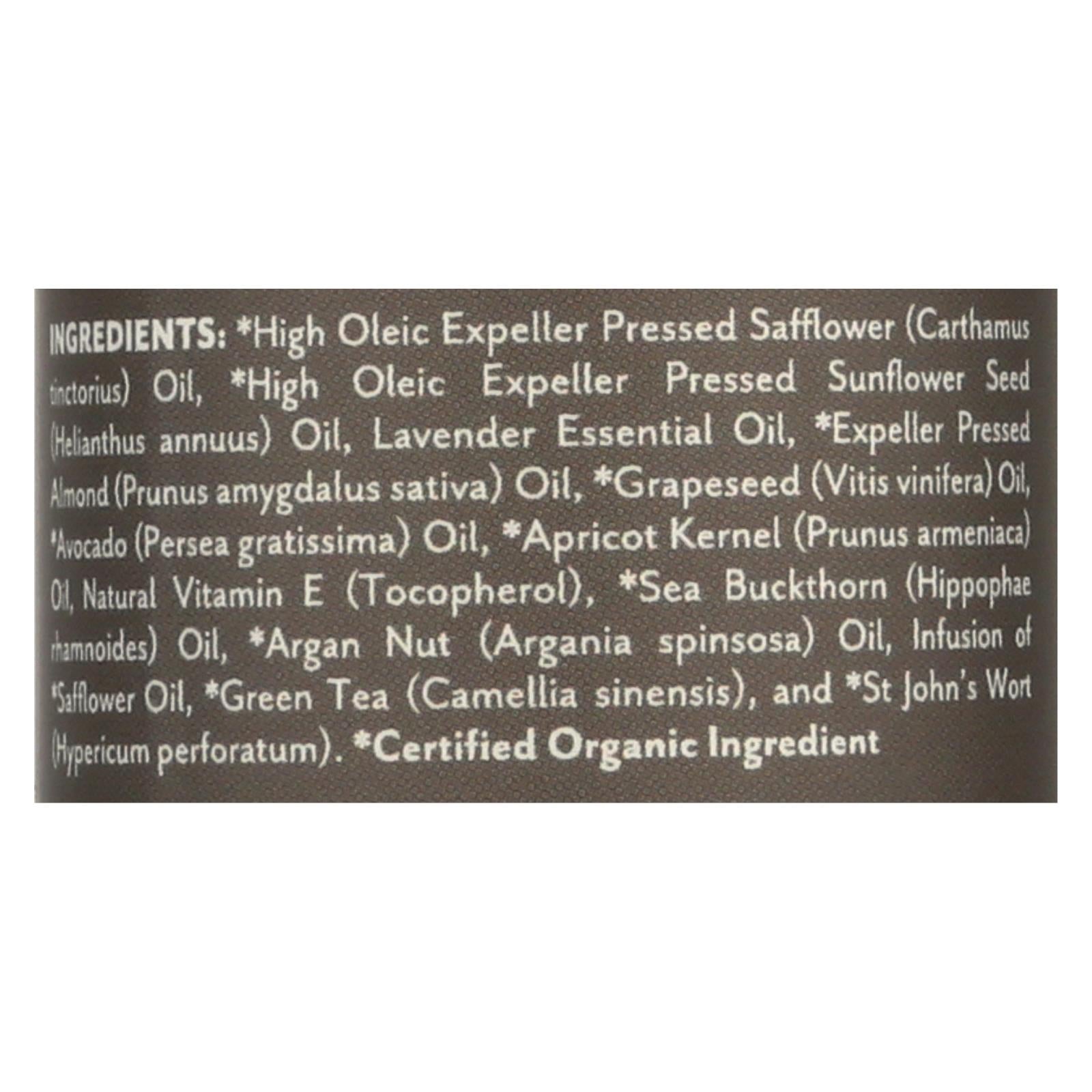 Soothing Touch Bath Body And Massage Oil - Organic - Ayurveda - Lavender - Calming - 4 Oz - Maras Green