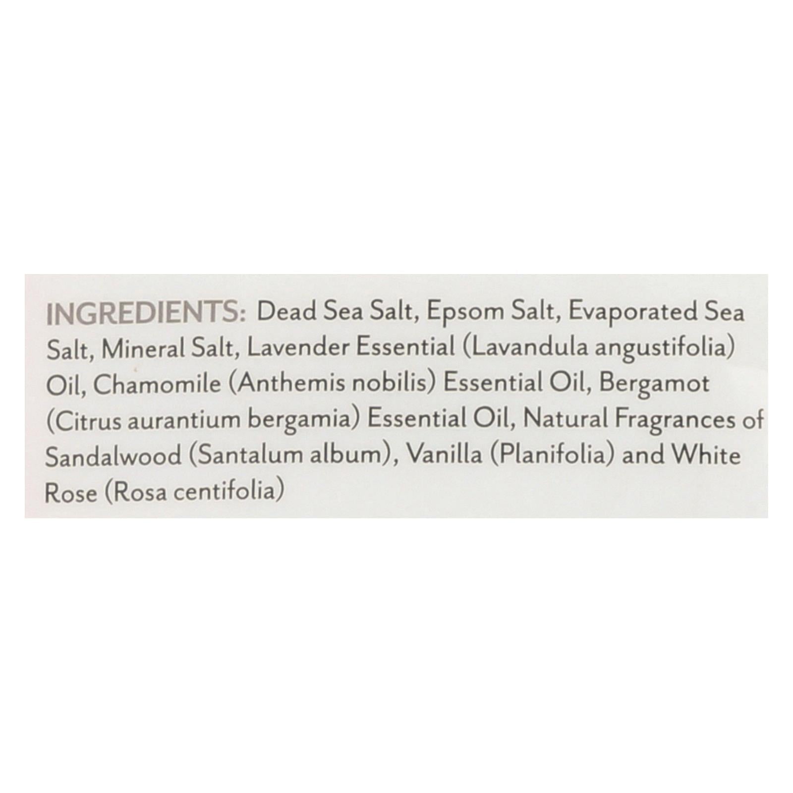 Soothing Touch Bath Salts - Rest & Relax Tuscan Bouquet - 32 Oz - Maras Green