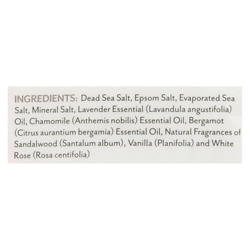 Soothing Touch Bath Salts - Rest & Relax Tuscan Bouquet - 32 Oz - Maras Green