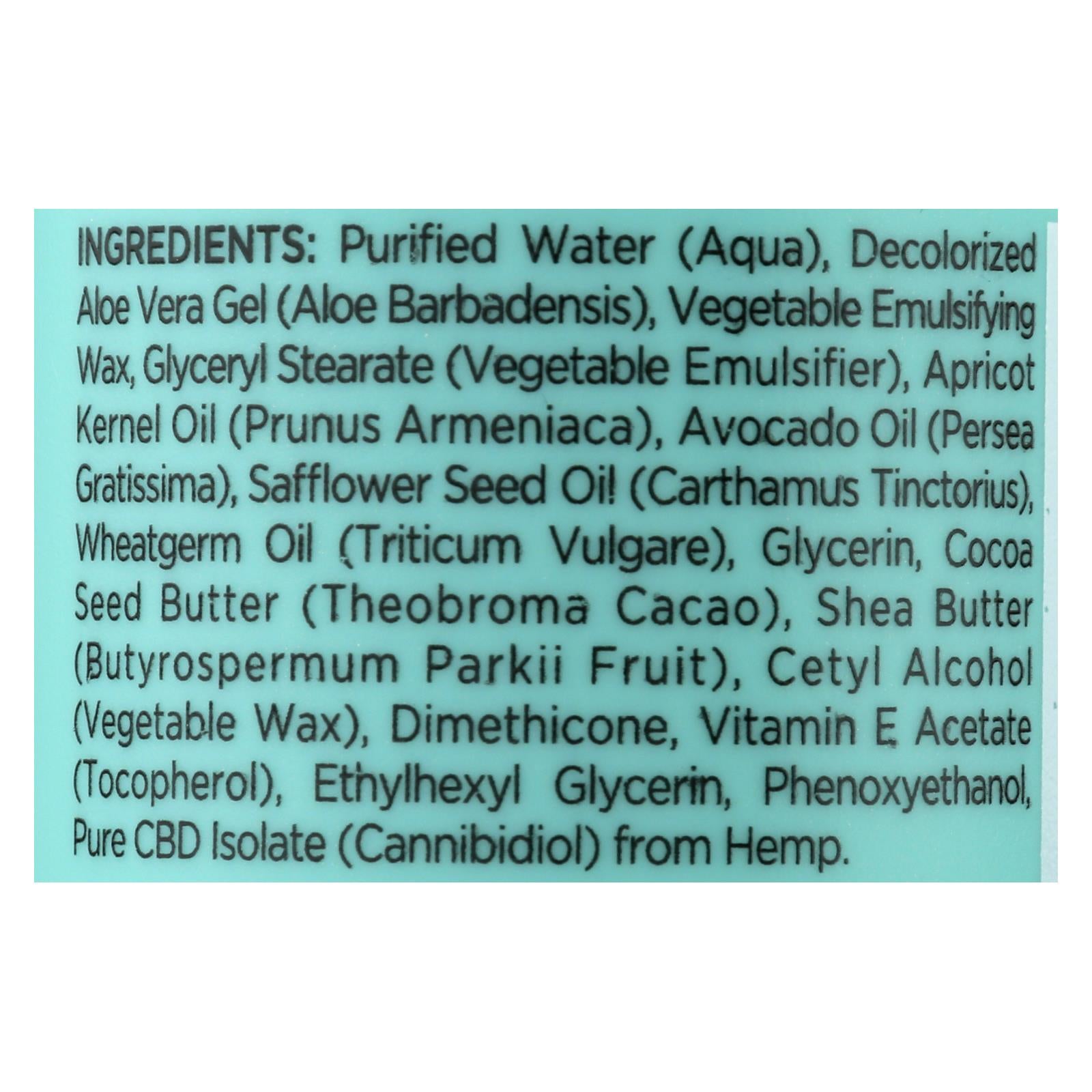 Shikai Products - Body Lotion Cbd - 1 Each - 6 Fz - Maras Green