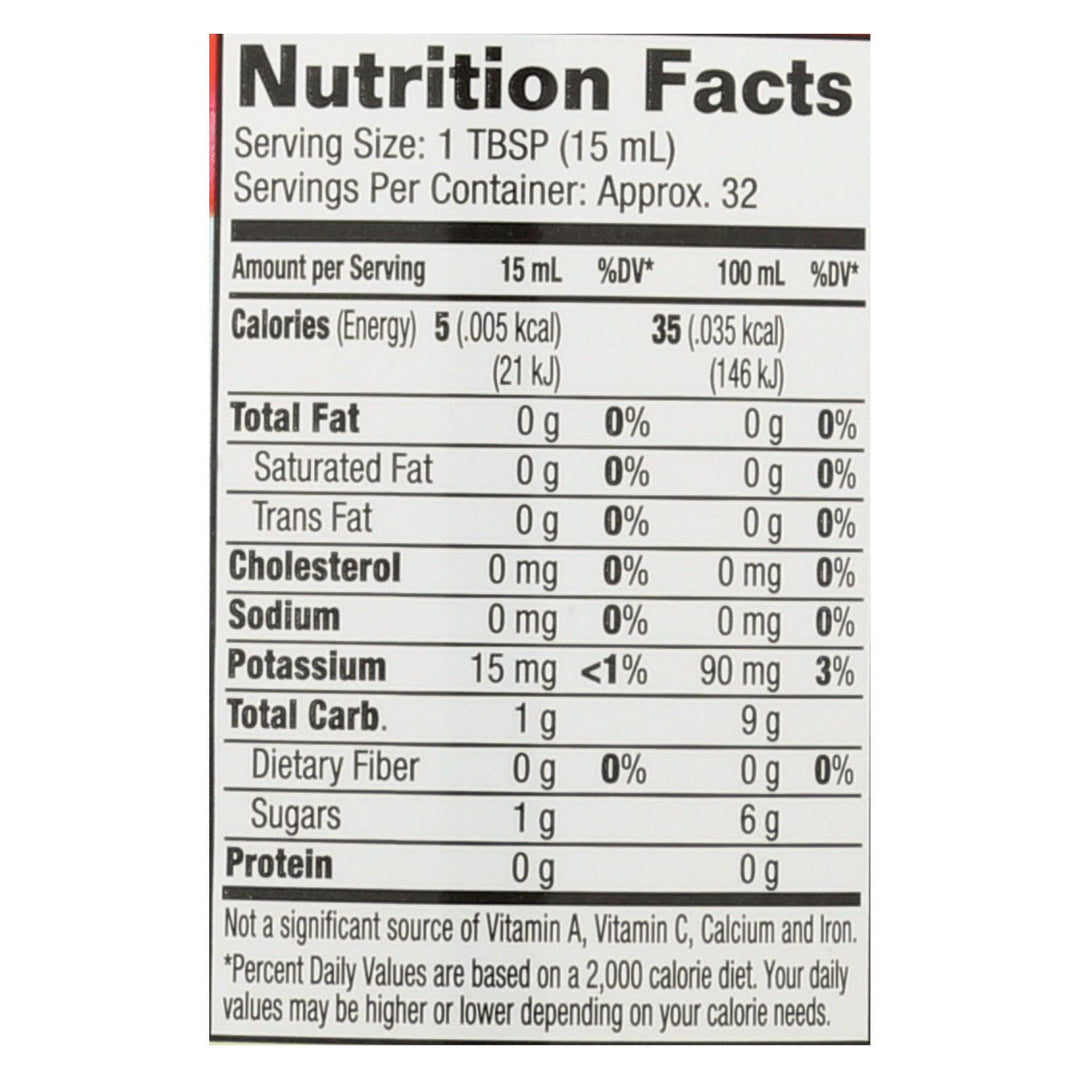 Dynamic Health Apple Cider Vinegar - With The Mother And Natural Honey - Glass Bottle - 16 Oz - Maras Green