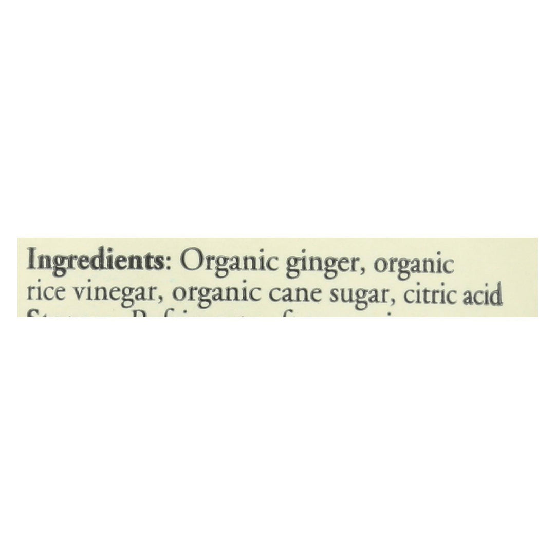 The Ginger People Organic Minced - Case Of 12 - 6.7 Oz. - Maras Green