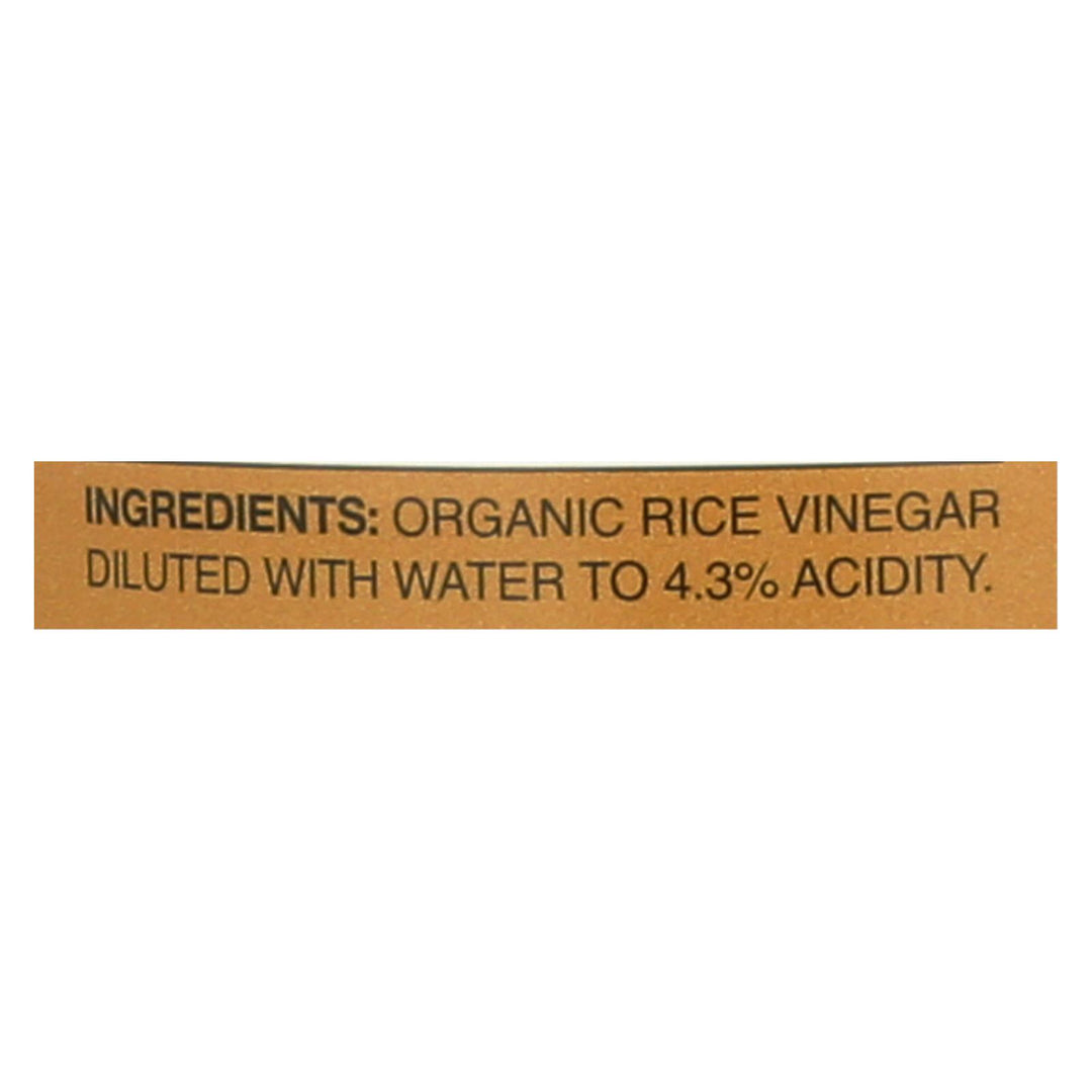 Marukan Organic Rice Vinegar - Case Of 6 - 12 Fl Oz. - Maras Green