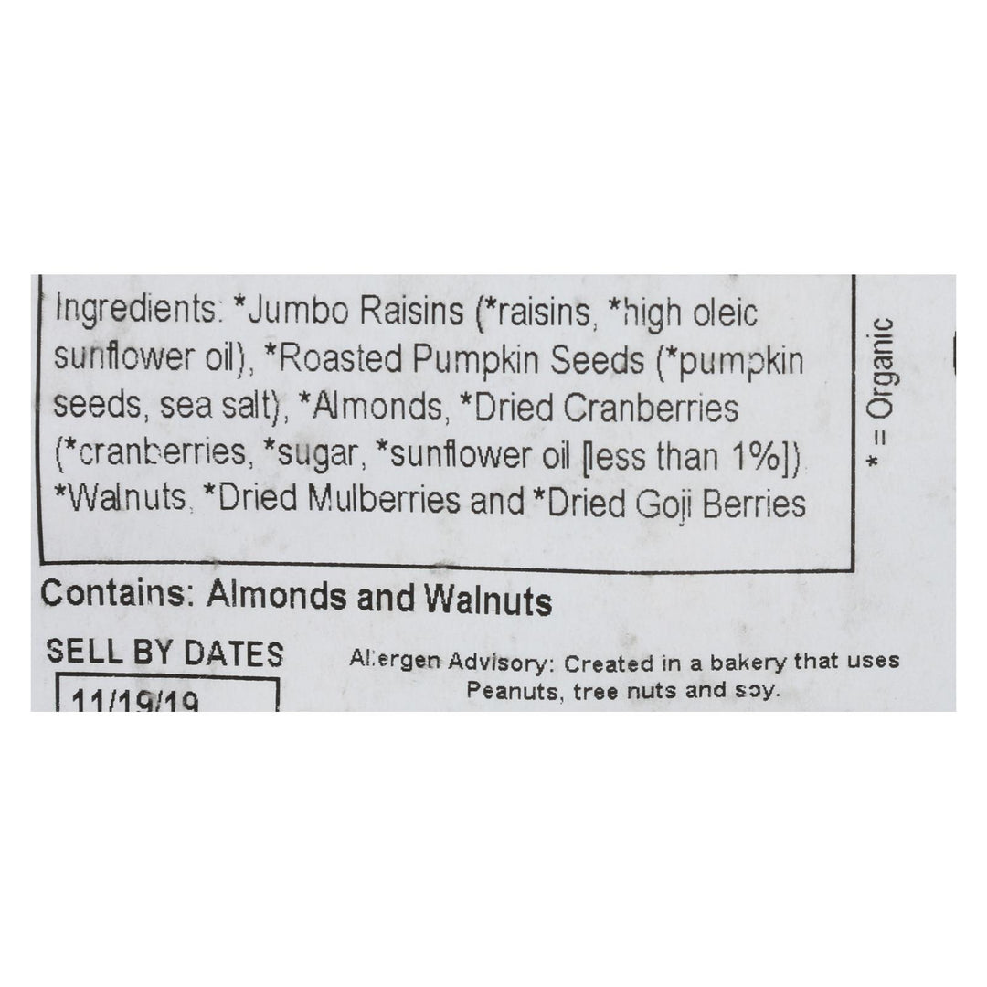 Grandy Oats Trail Mix - Antioxidant - 10 Lb. - Maras Green