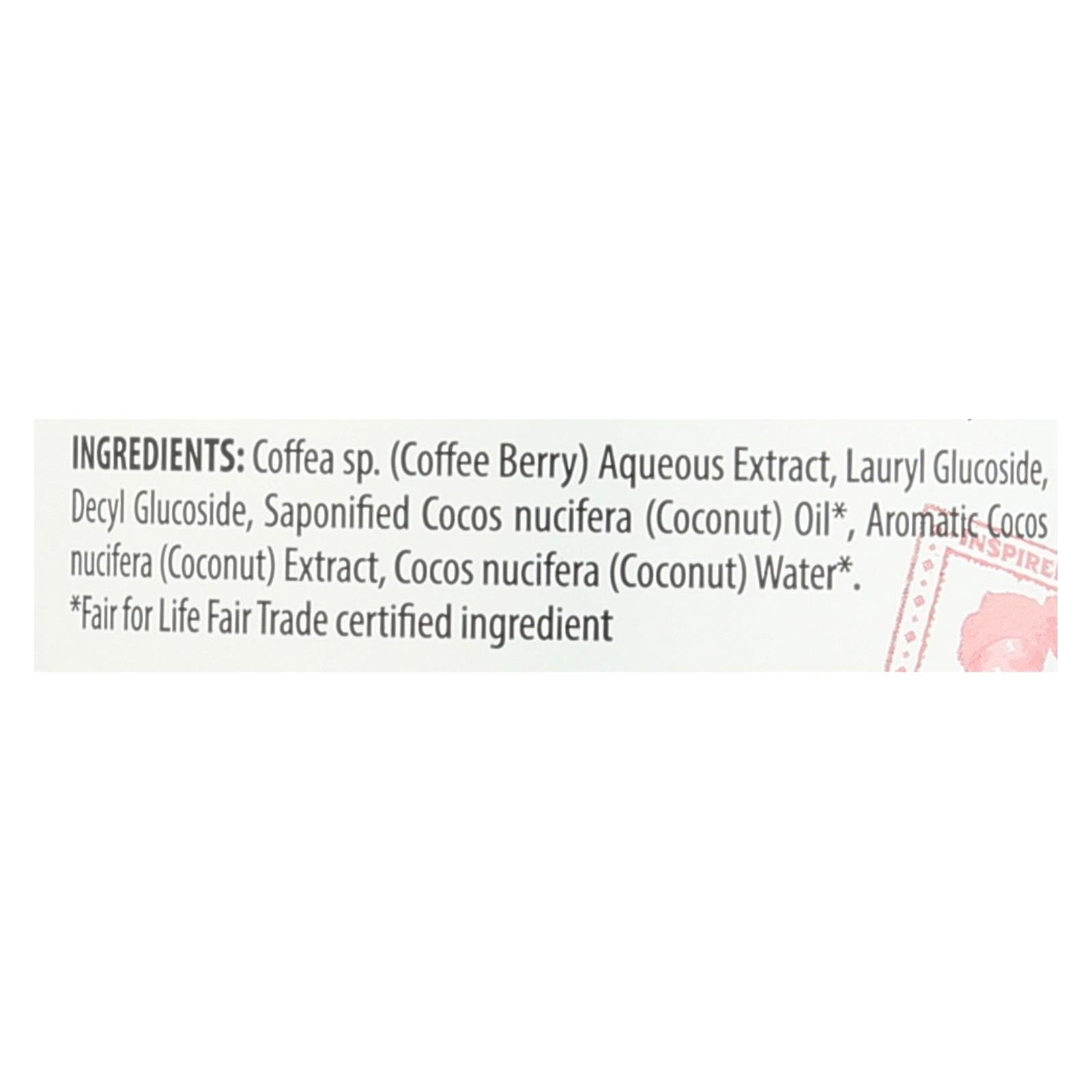 Alaffia Coconut & Coffee Berry Purely Coconut Body Wash - 1 Each - 32 Fz - Maras Green