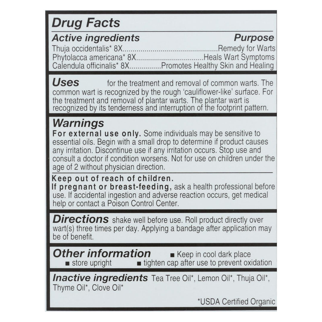 Forces Of Nature - Wart Contrl Extra - 1 Each - 4 Ml - Maras Green