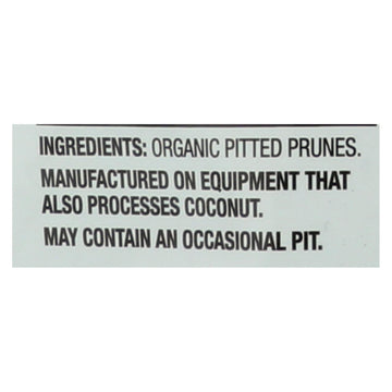 Made In Nature Plums Organic Dried Fruit - Case Of 6 - 6 Oz - Maras Green