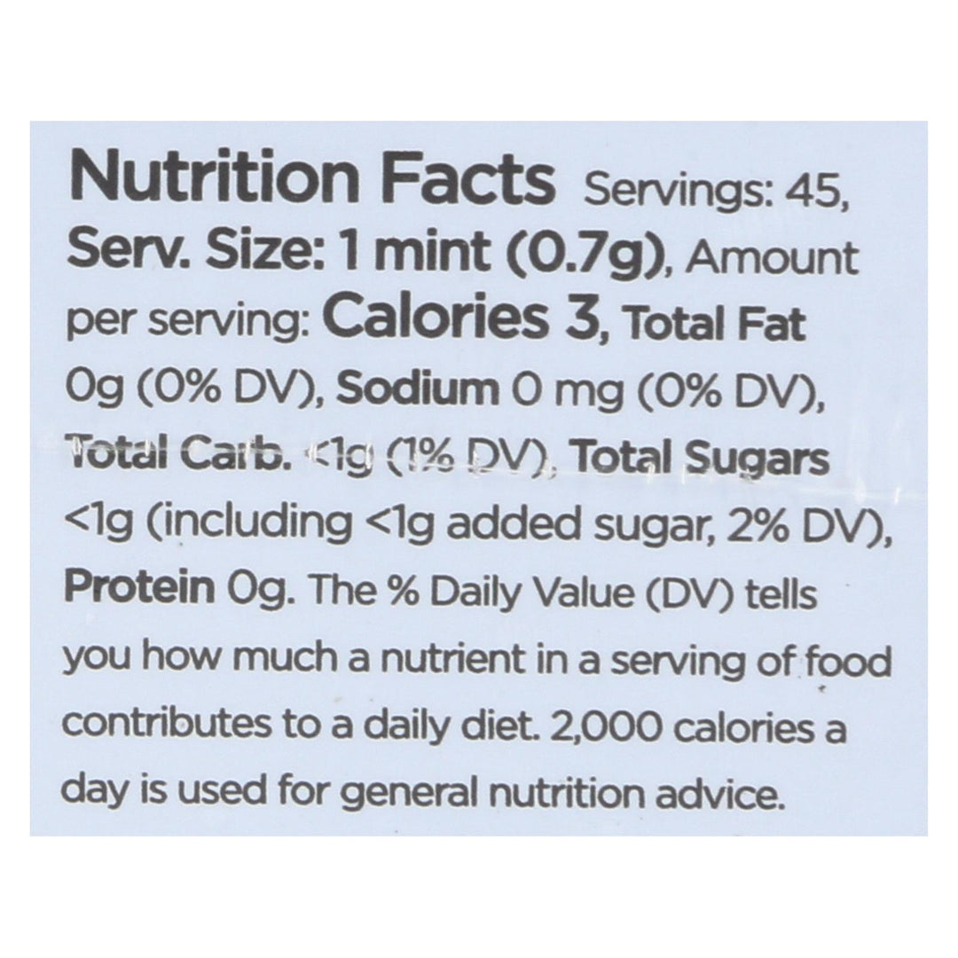 Simply Gum Ginger Mints - Case Of 6 - 30 Ct - Maras Green