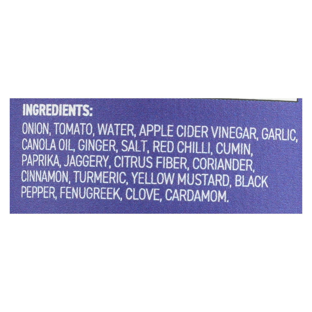 Masala Mama Vindaloo Simmer Sauce - Case Of 6 - 10 Oz - Maras Green