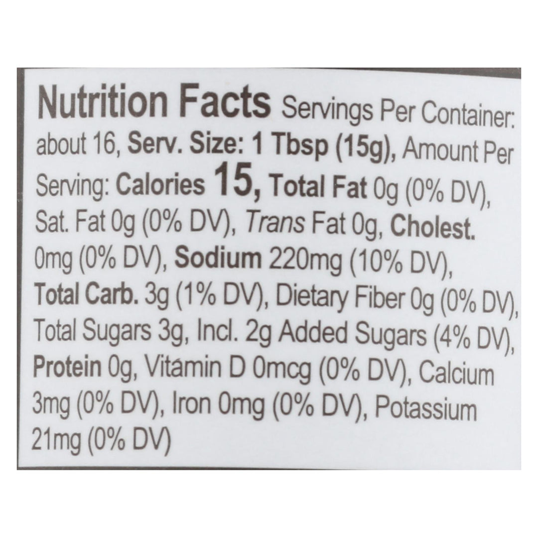 Primal Kitchen - Teriyaki Sauce No Soy - Case Of 6 - 8.5 Oz - Maras Green