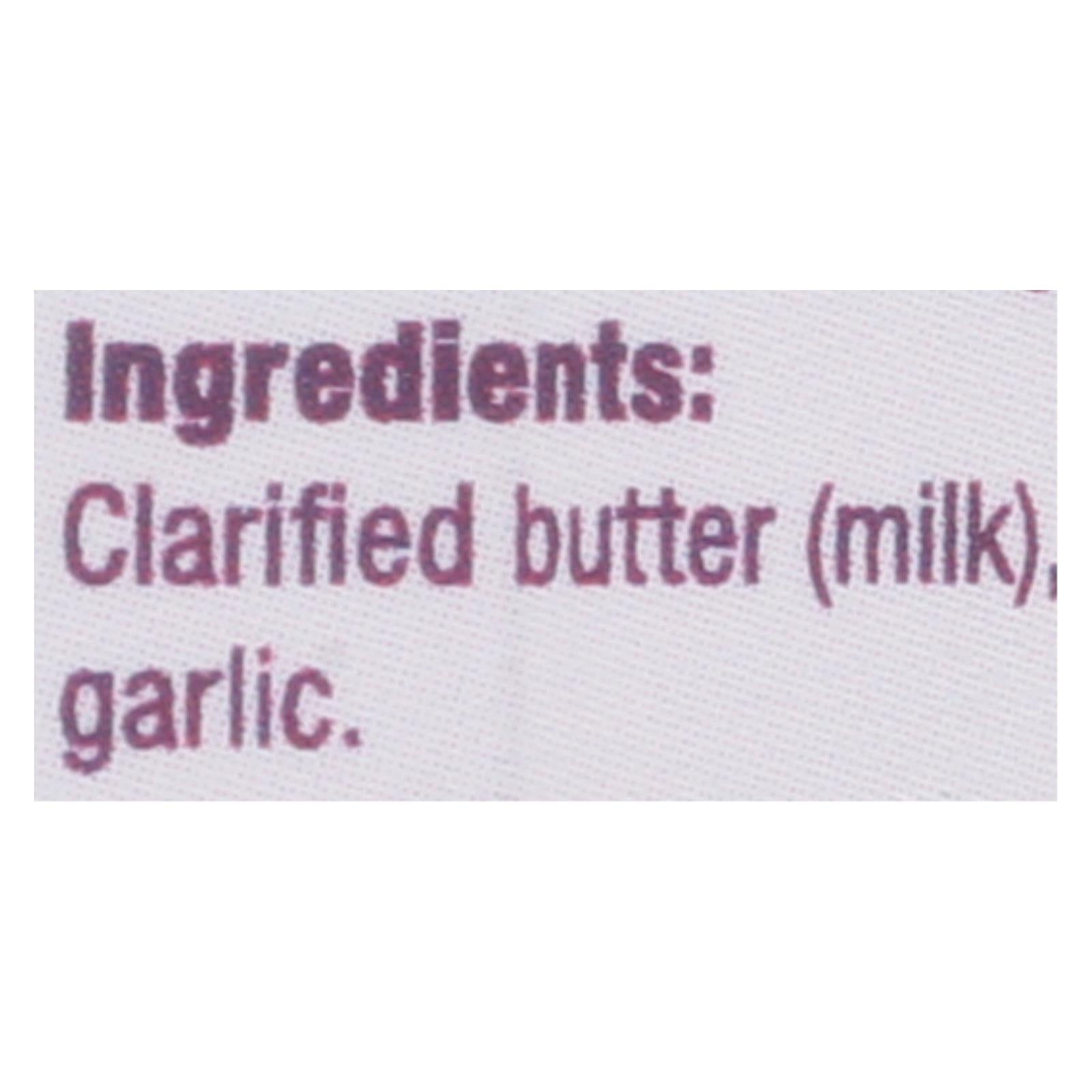4th And Heart - Ghee - Garlic - Case Of 6 - 9 Oz - Maras Green