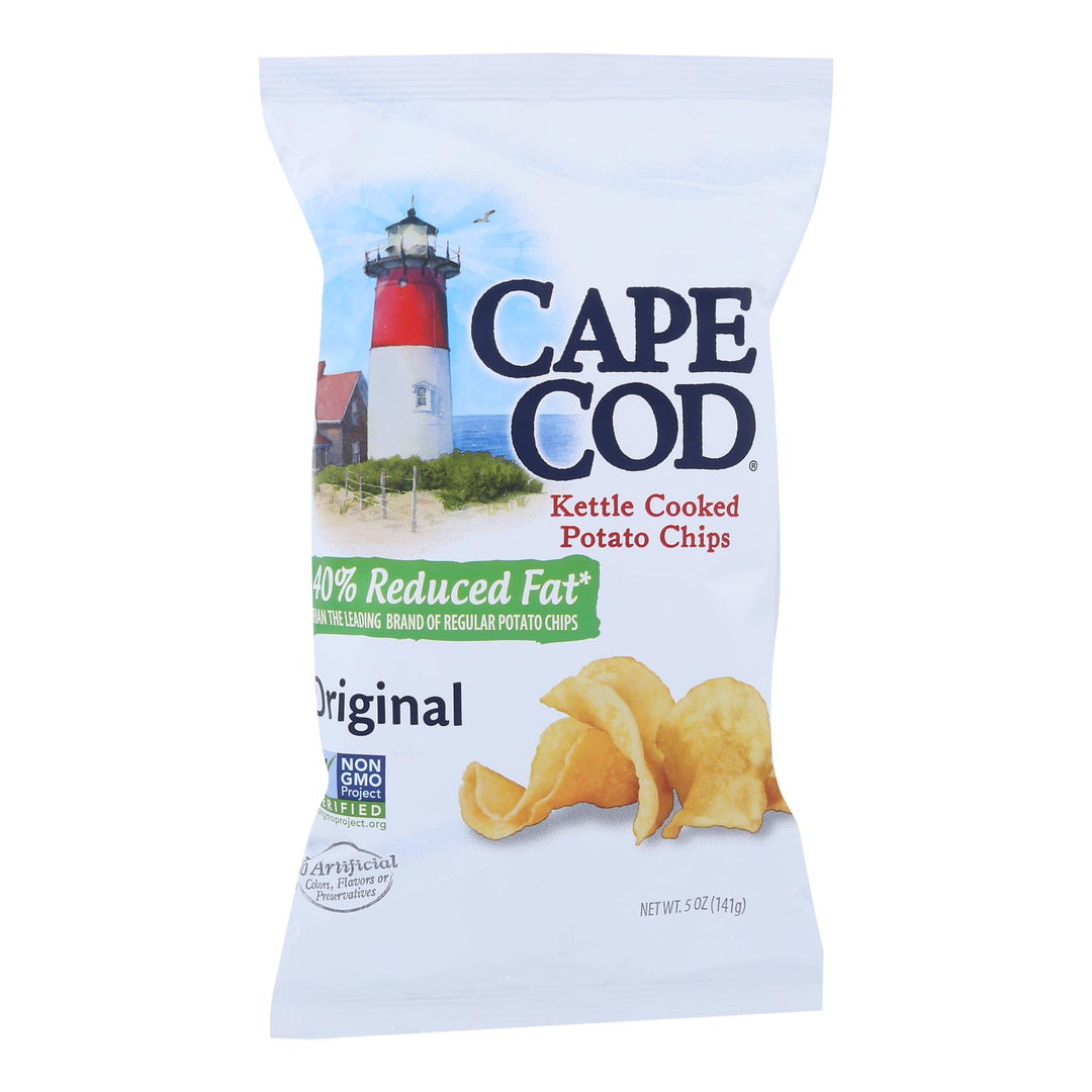 Cape Cod Potato Chips - Case Of 8 - 5 Oz - Maras Green