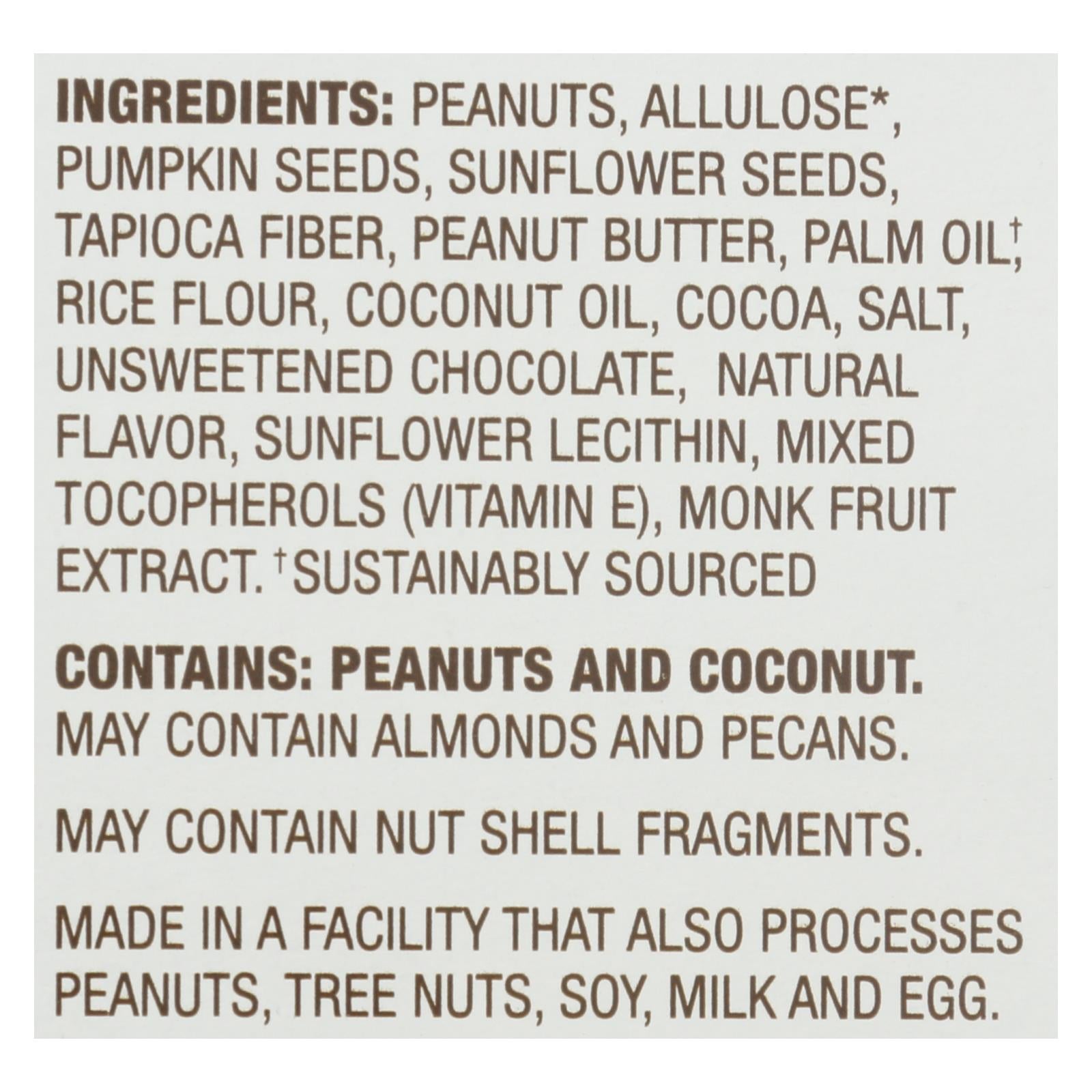 Munk Pack - Keto Nt&sd Peanut Butter Dark Chocolate - Case Of 12 - 1.23 Oz - Maras Green