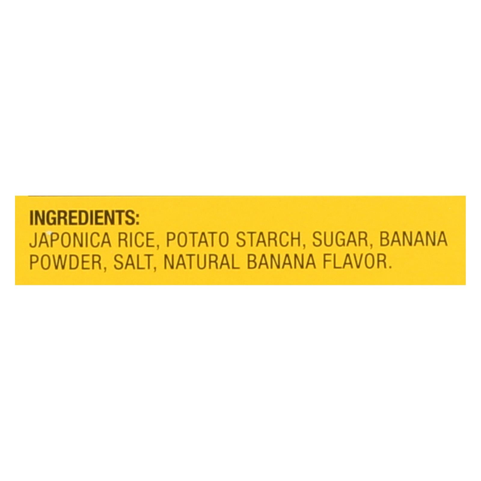 Hot Kid Baby Mum Rice Biscuit - Banana - Case Of 6 - 1.76 Oz. - Maras Green
