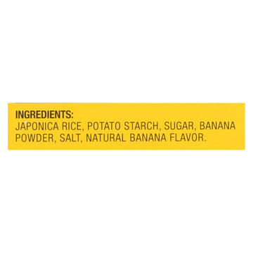 Hot Kid Baby Mum Rice Biscuit - Banana - Case Of 6 - 1.76 Oz. - Maras Green