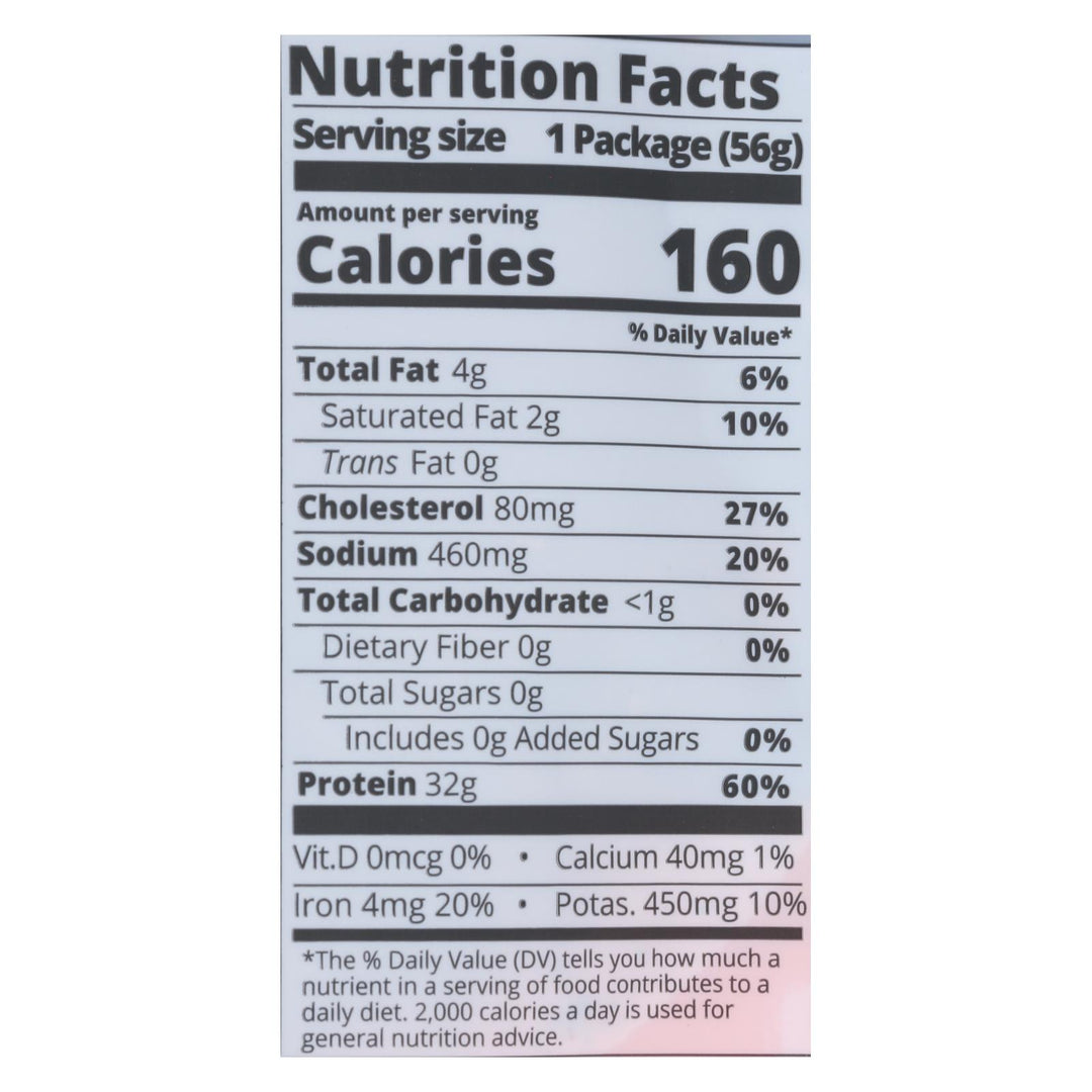 Kalahari Biltong Air - dried Sliced Beef - Case Of 8 - 2 Oz - Maras Green