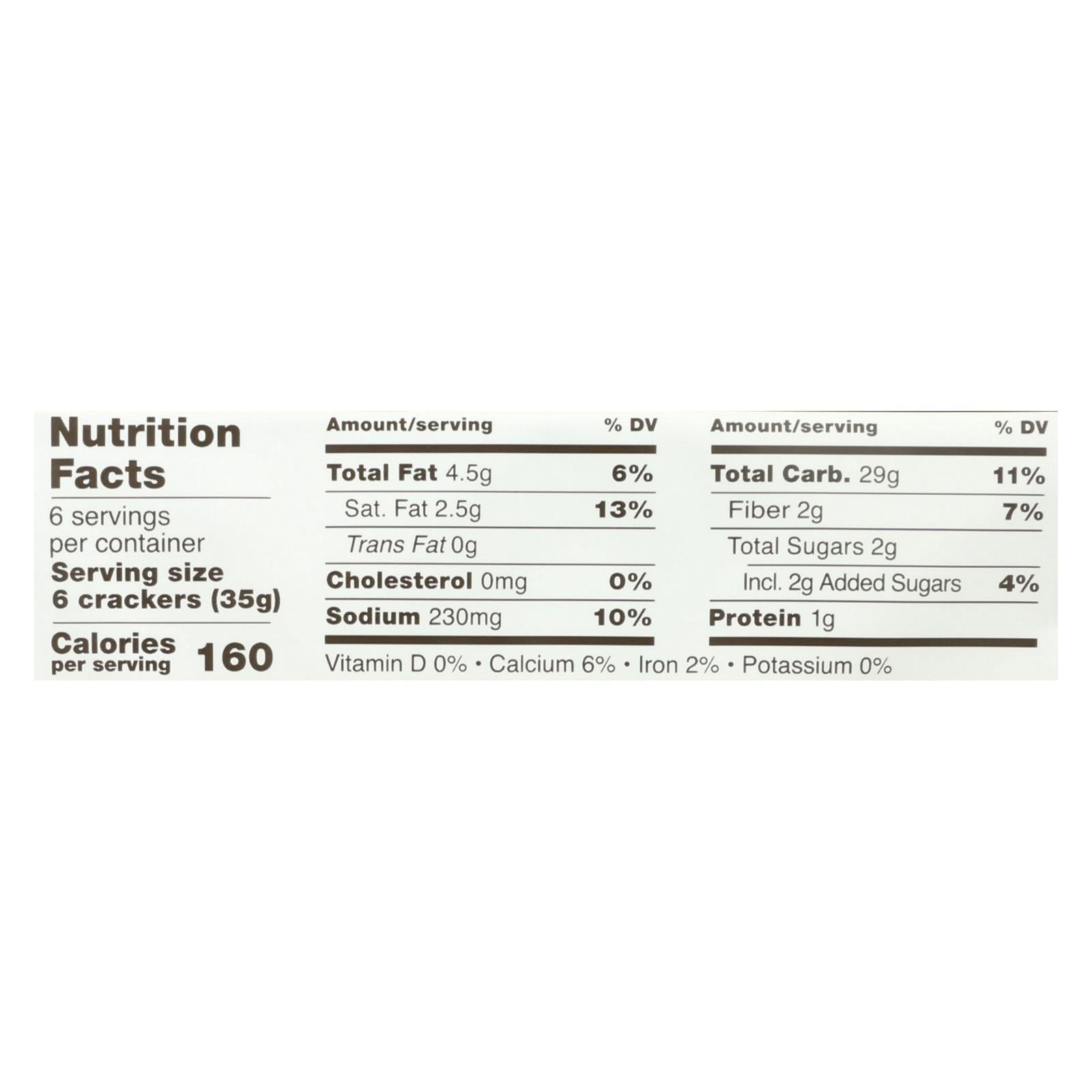 Schär Gluten Free Table Crackers - Case Of 5 - 7.4 Oz - Maras Green