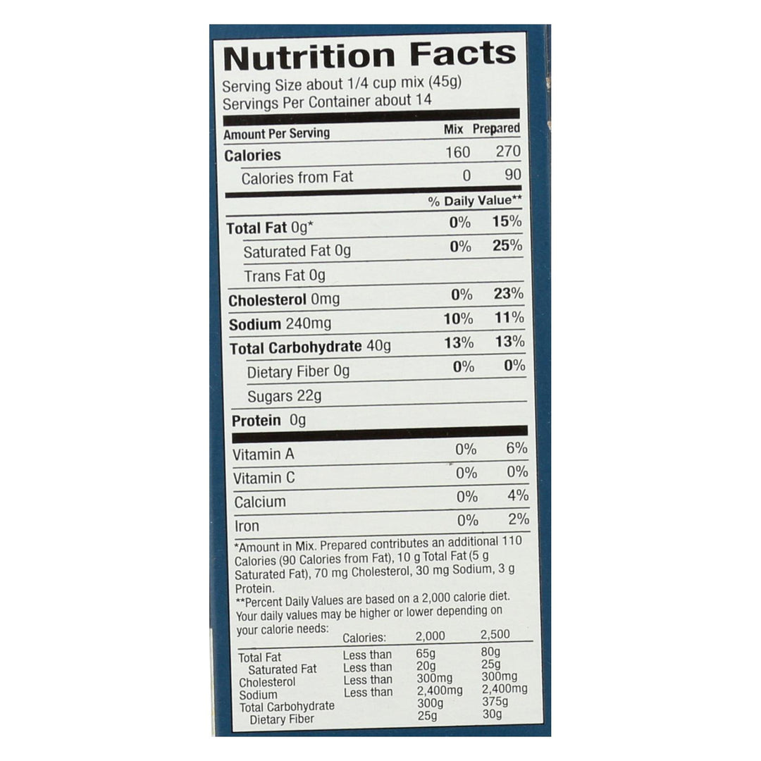 King Arthur Yellow Cake Mix - Case Of 6 - 22 Oz. - Maras Green