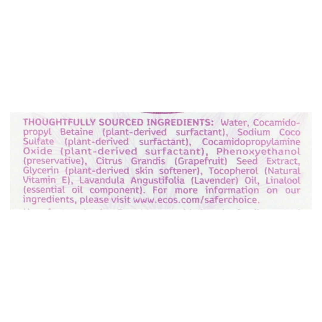 Earth Friendly Hand Soap - Lavender - Case Of 6 - 17 Fl Oz. - Maras Green