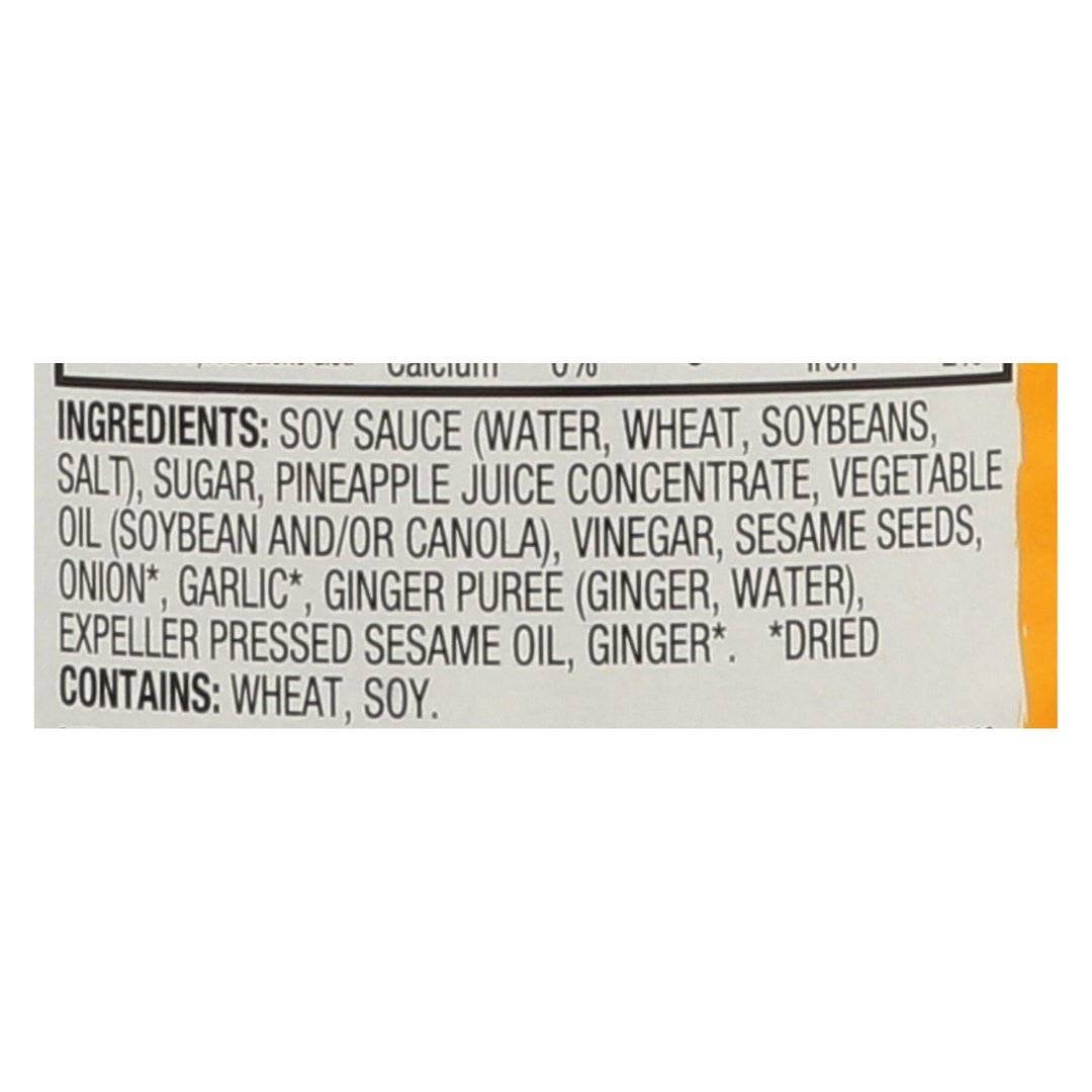 Soy Vay Island Triyaki - Marinade And Sauce - Case Of 6 - 20 Fl Oz. - Maras Green